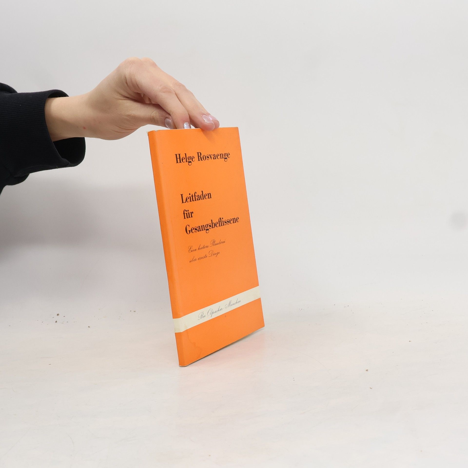 Helge Rosvænge Leitfaden fur Gesangsbeflissene