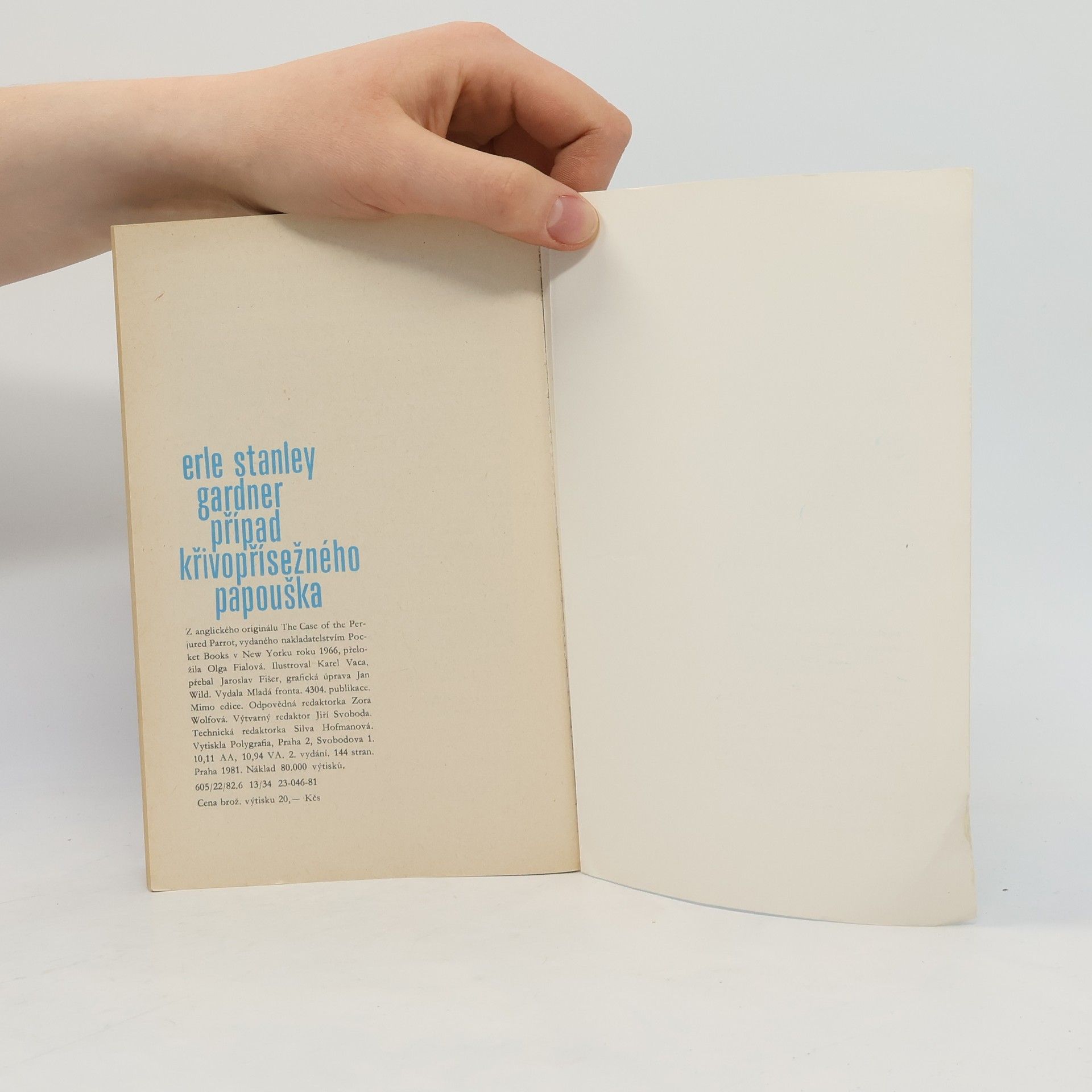 Erle Stanley Gardner Případ křivopřísežného papouška