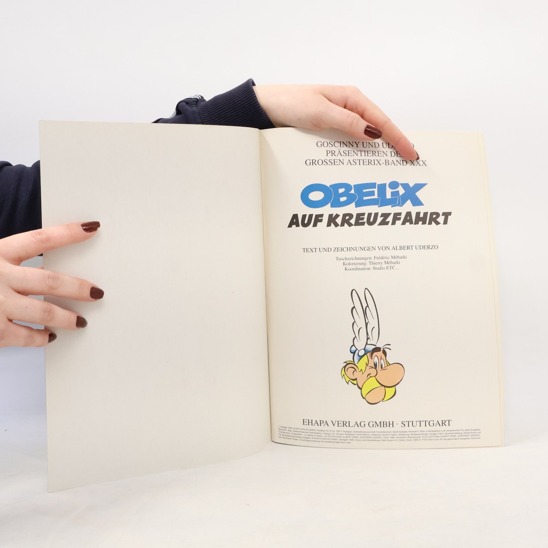René Goscinny Asteric Obelix auf Kreuzfahrt. Band 30