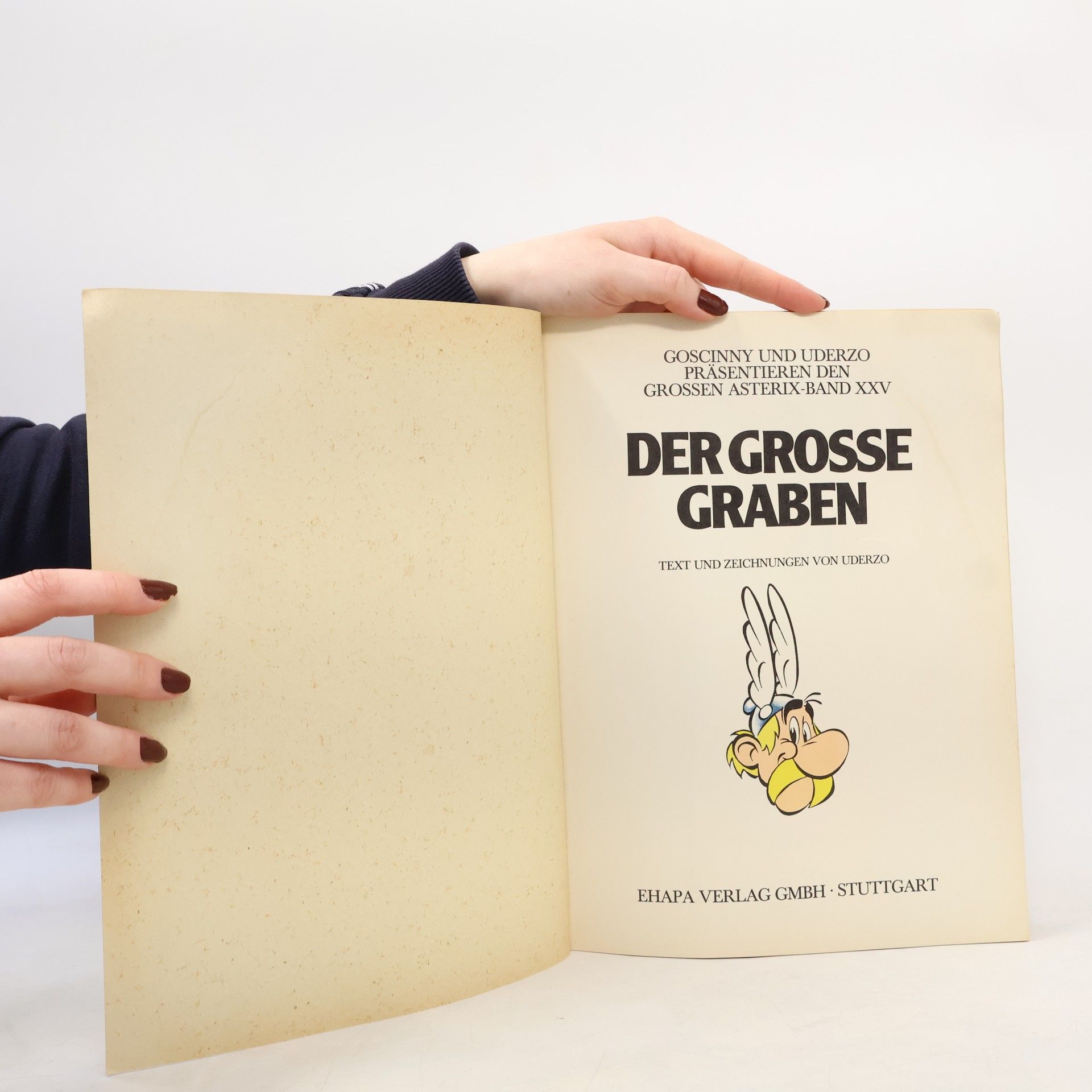 Albert Uderzo Asterix. Der Grosse Graben