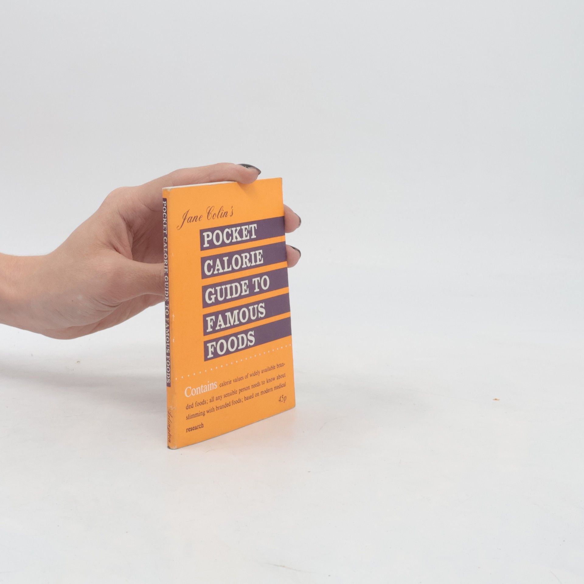 Jane Colin Jane Colin's Pocket Calorie Guide to Famous Foods