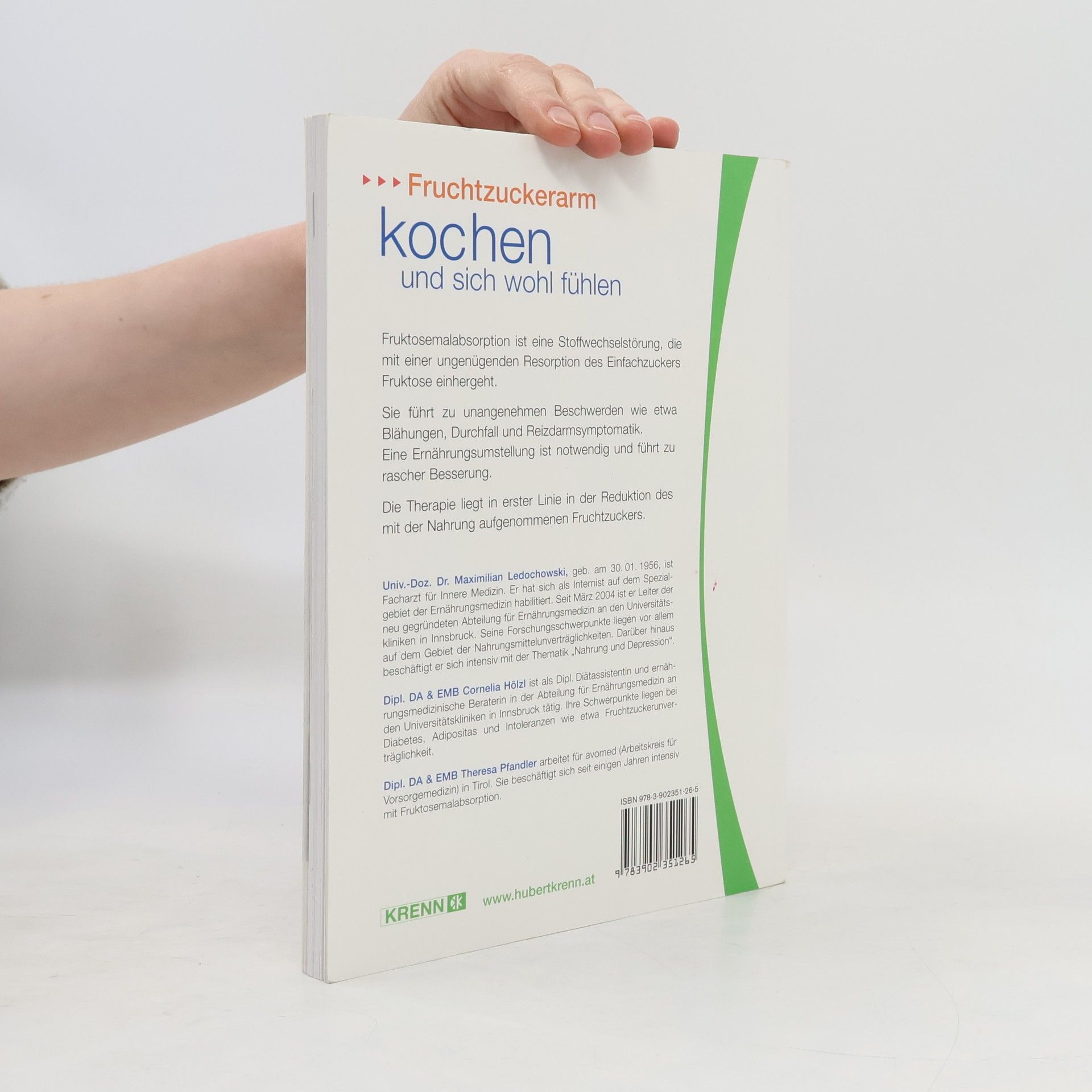 Maximilian Ledochowski Fruchtzuckerarm kochen und sich wohl fühlen