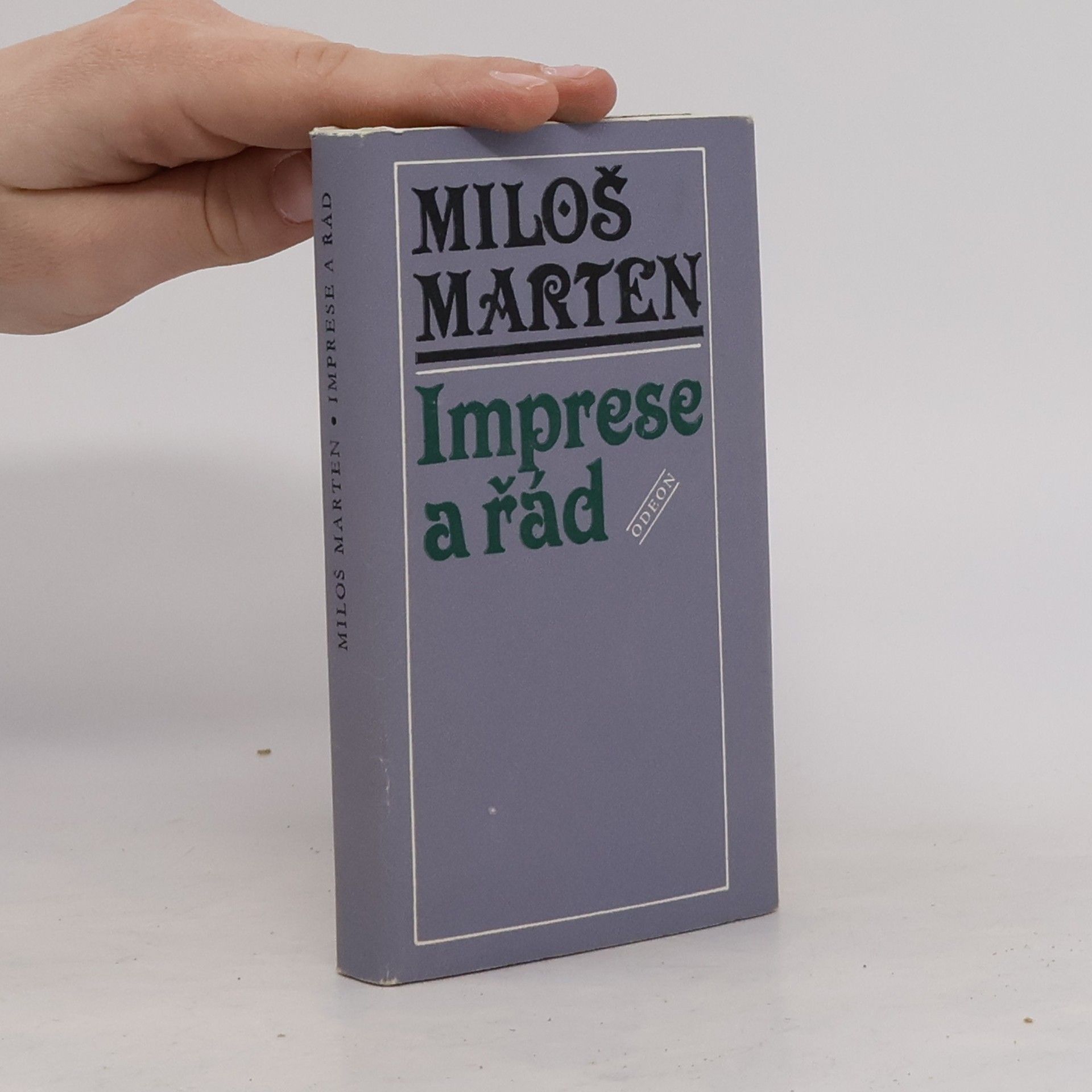 Miloš Marten Imprese a řád