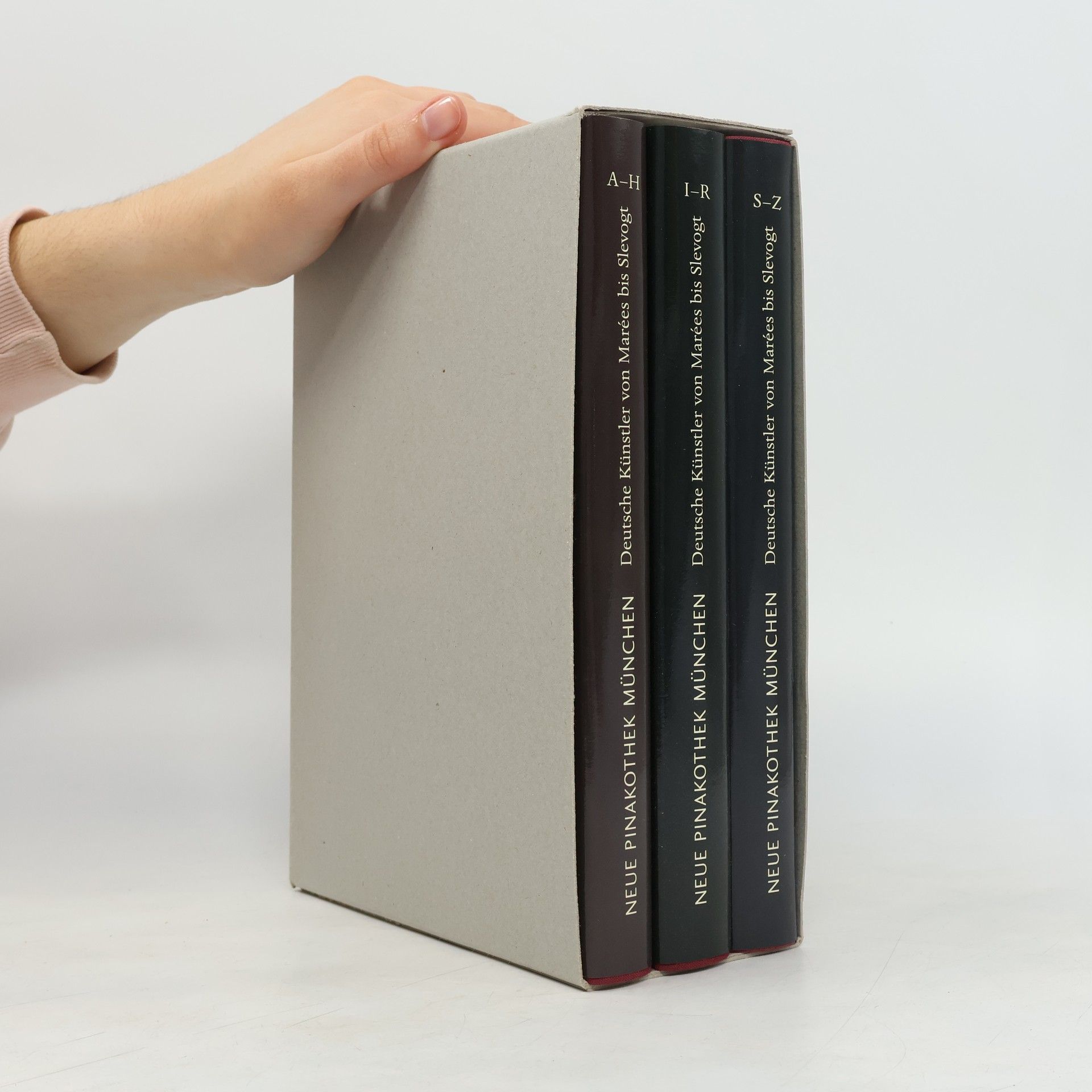 Various authors Deutsche Künstler von Marées bis Slevogt 1-3. A-Z