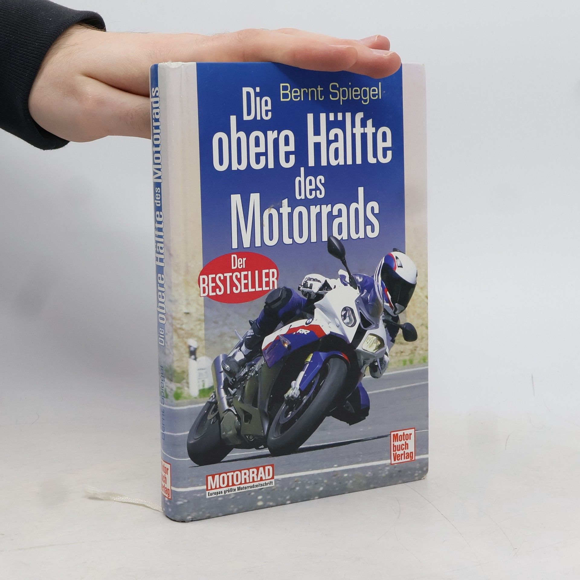 Bernt Spiegel Die obere Hälfte des Motorrads