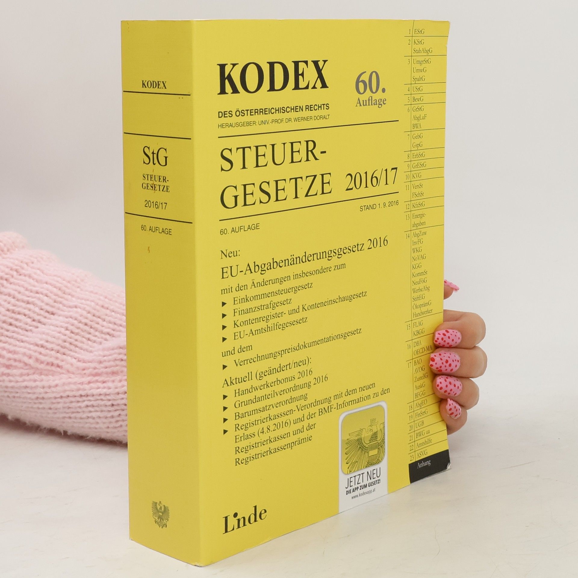 Roland Grabner KODEX Steuergesetze 2016/17