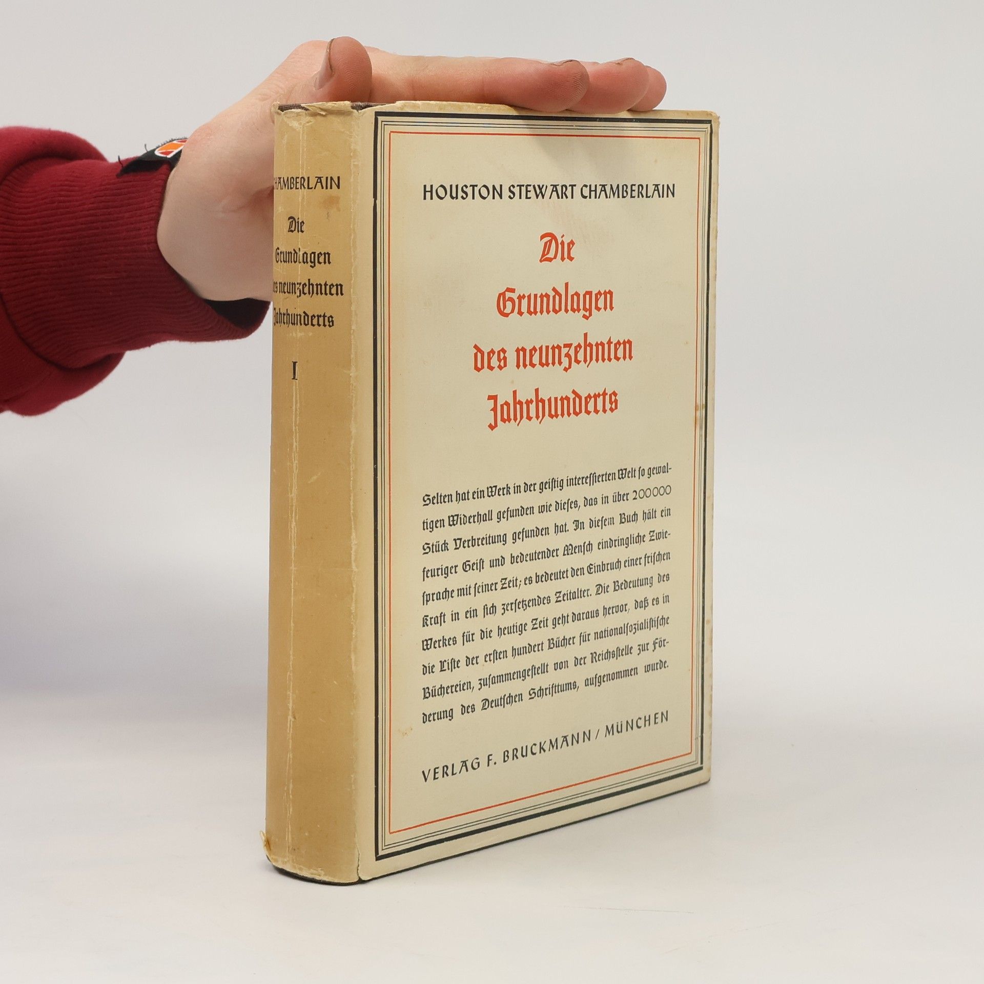 Die Grundlagen des neunzehnten Jahrhunderts. este Hälfte