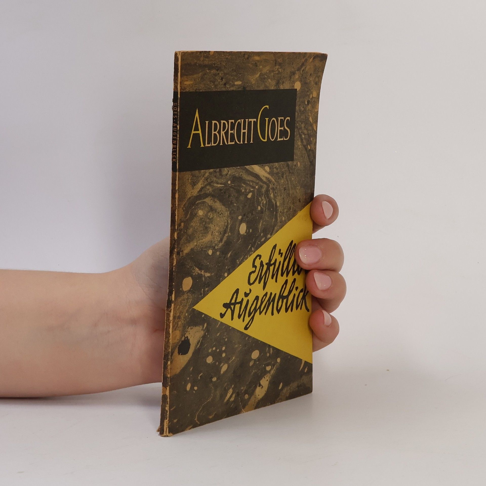 Albrecht Goes Erfüllter Augenblick