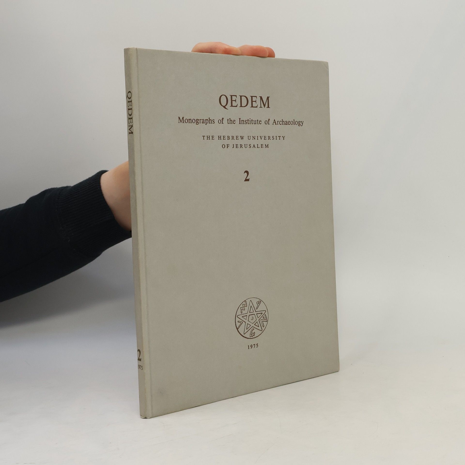 Various authors Qedem 2. Monographs of the Institute of Archaeology