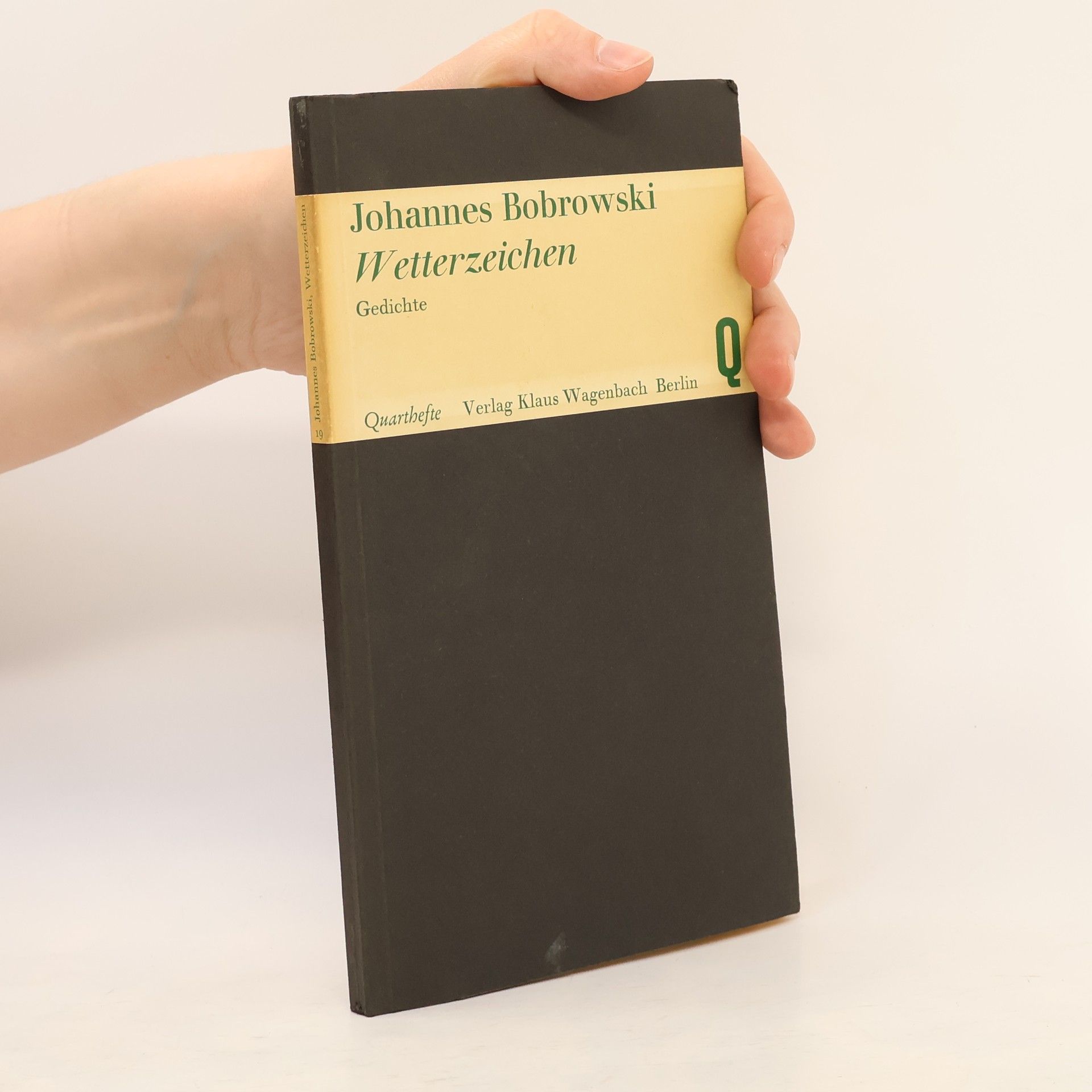 Johannes Bobrowski Wetterzeichen