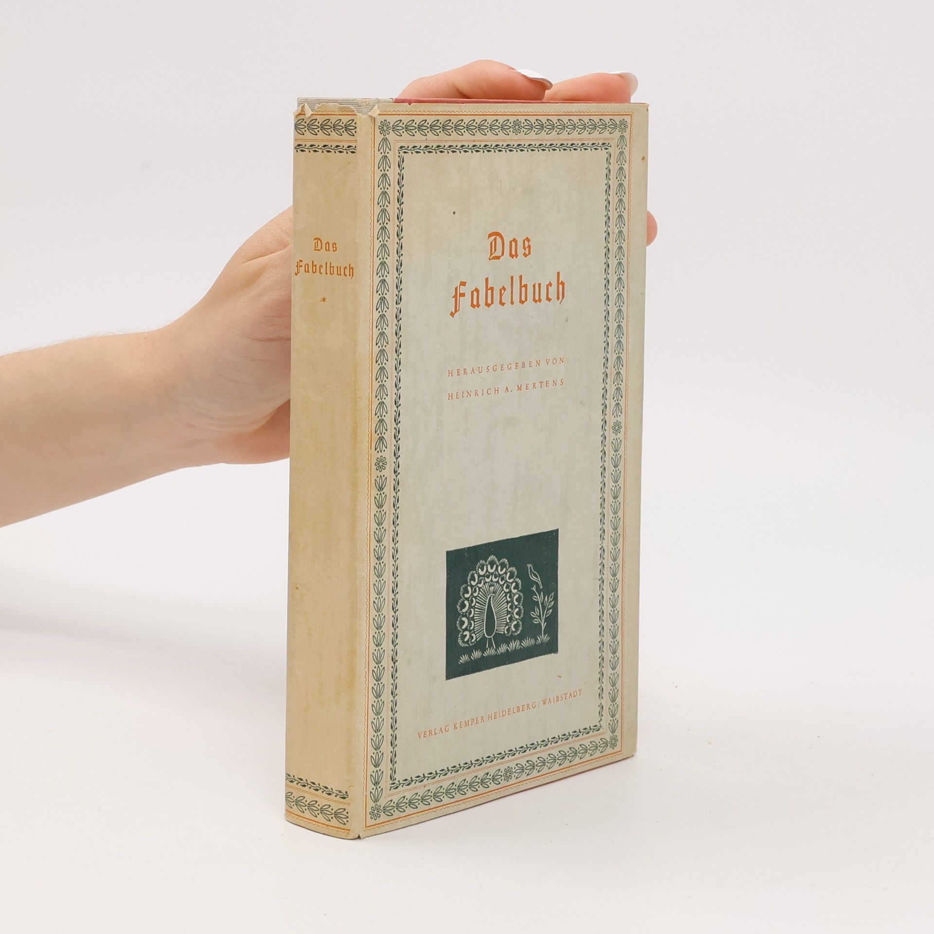 Heinrich A. Mertens Das Fabelbuch