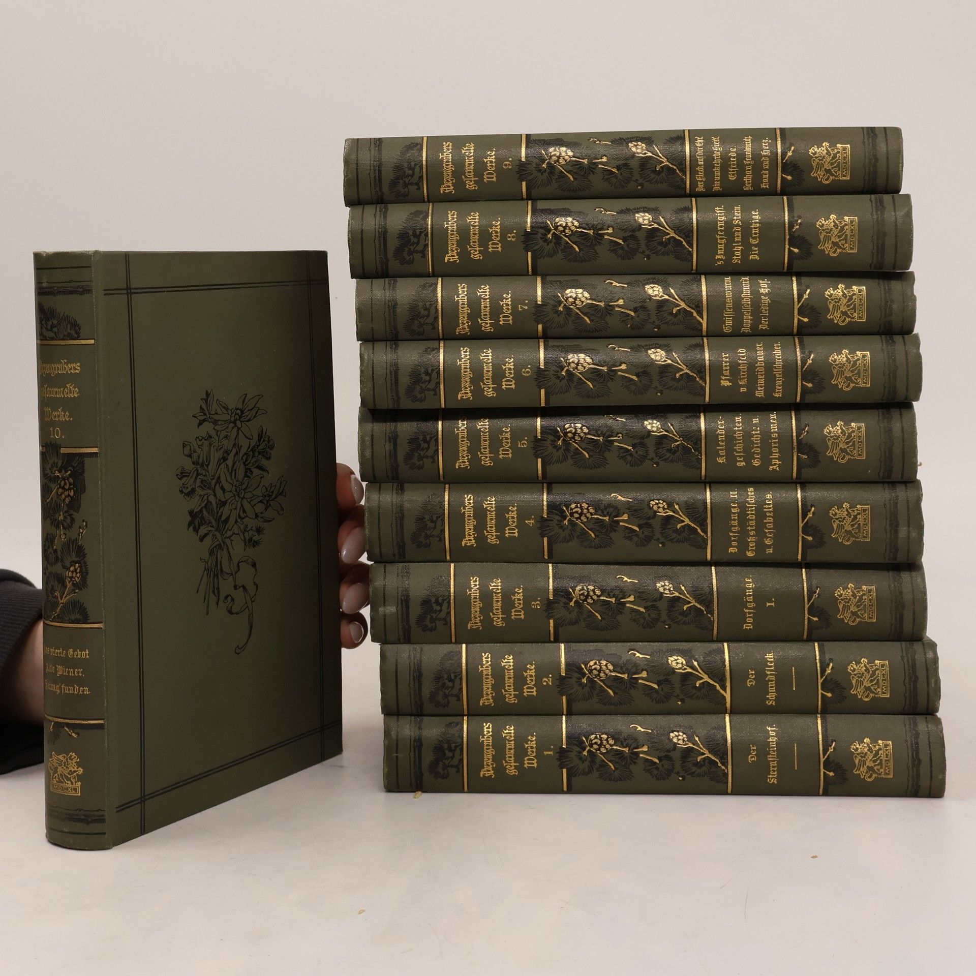 Ludwig Anzengruber Ludwig Anzengrubers Gesammelte Werke in zehn Bänden