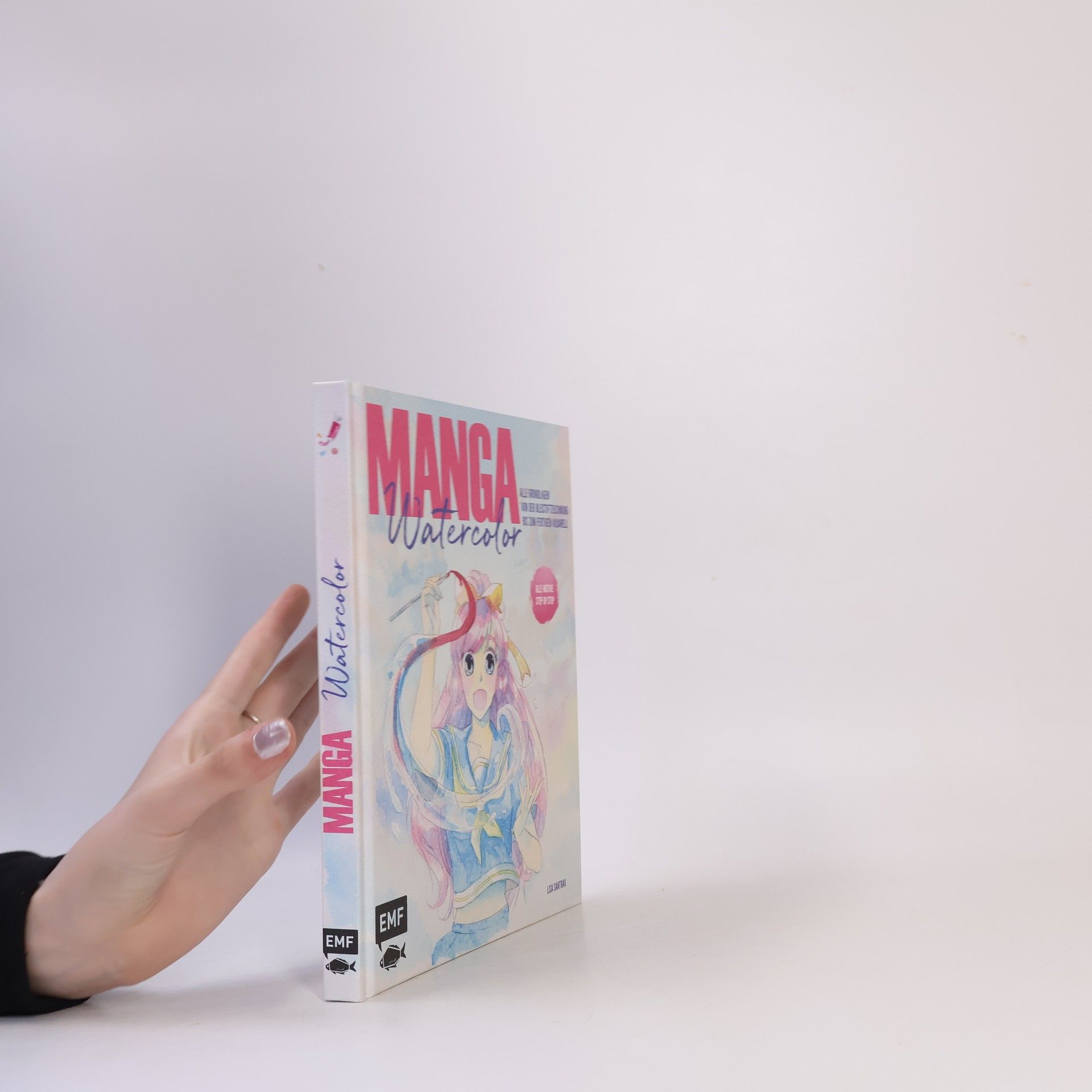 Frau Lisa Santrau Manga Watercolor - Alle Grundlagen von der Bleistiftzeichnung bis zum fertigen Aquarell