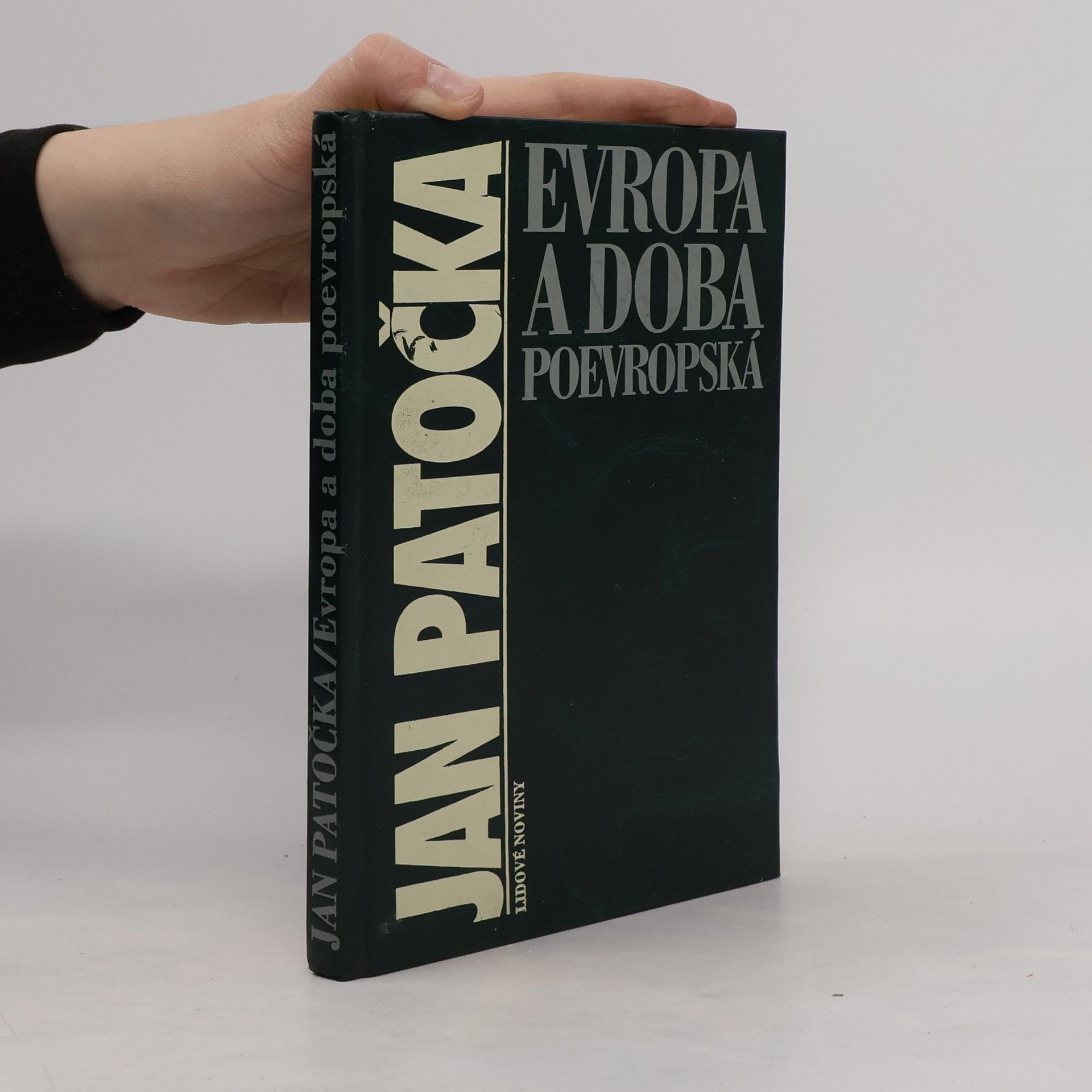 Jan Patočka Evropa a doba poevropská
