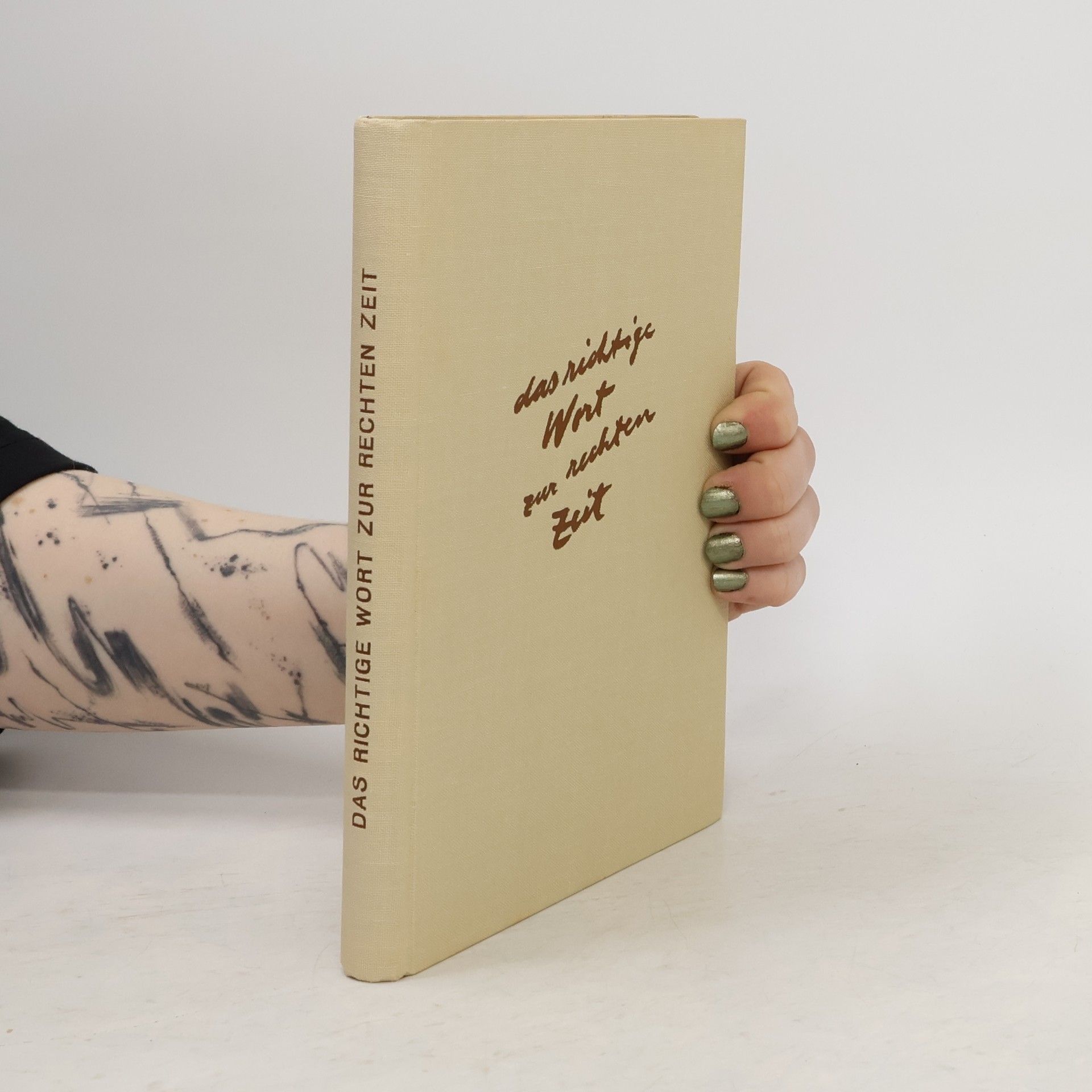 Das richtige Wort zur rechten Zeit