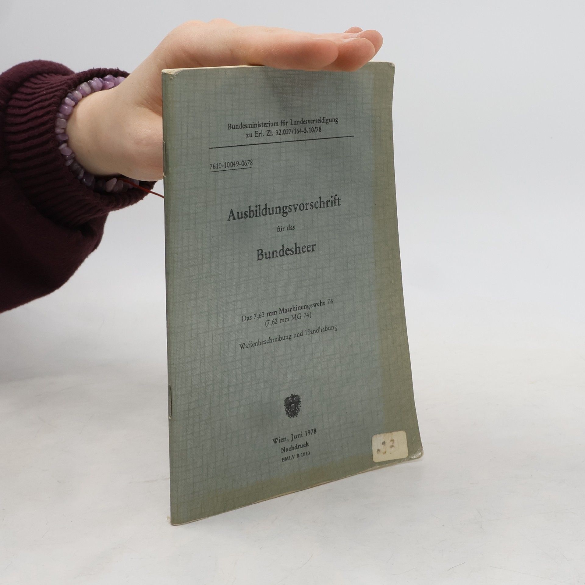 Autorenkollektiv Ausbildungsvorschrift für das Bundesheer
