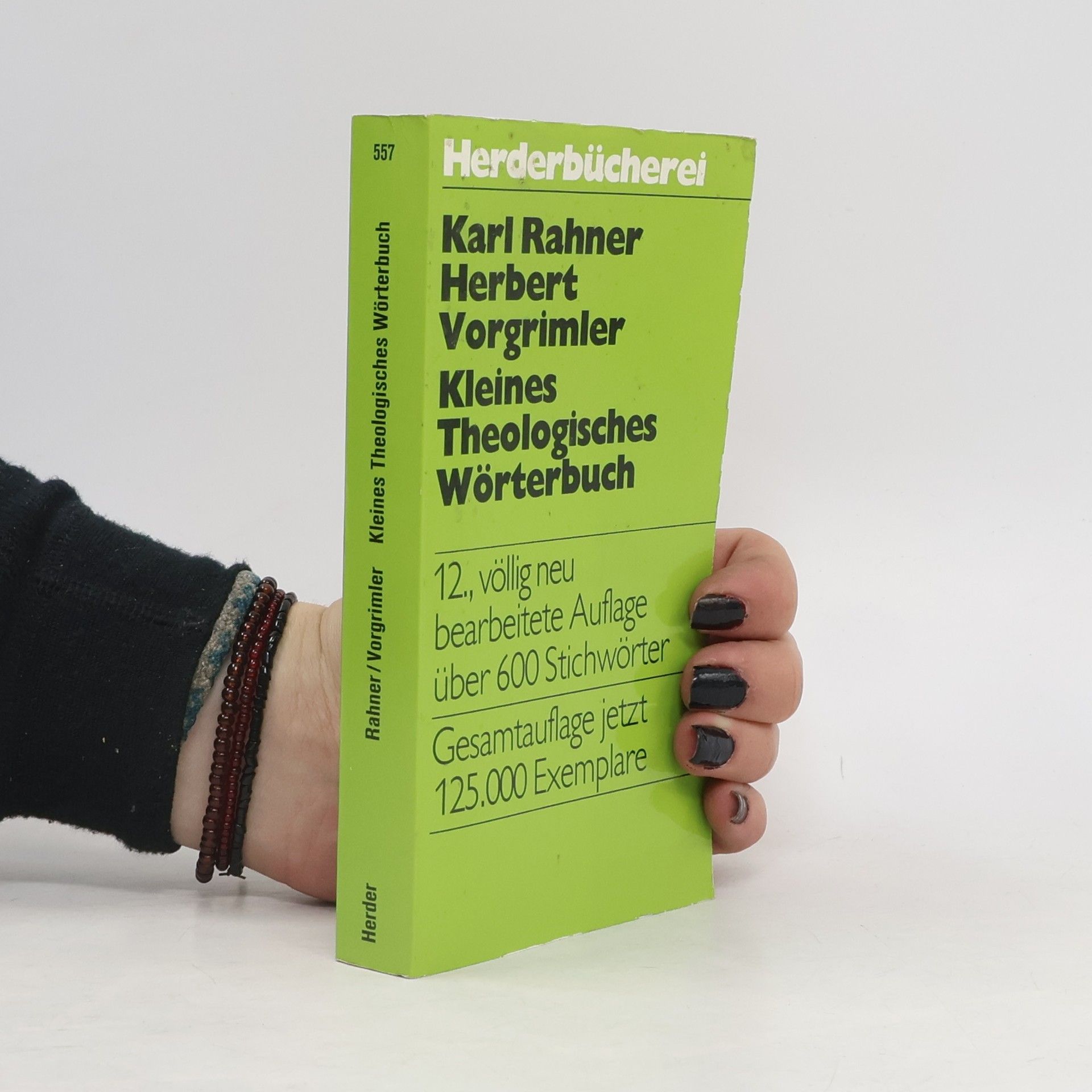 Karl Rahner Kleines Theologische Wörterbuch