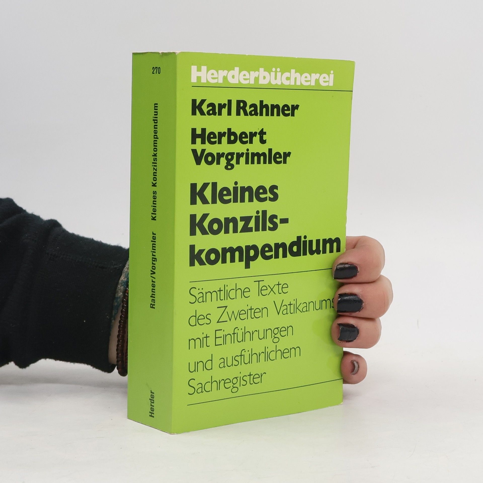 Karl Rahner Kleines Konzilskompendium