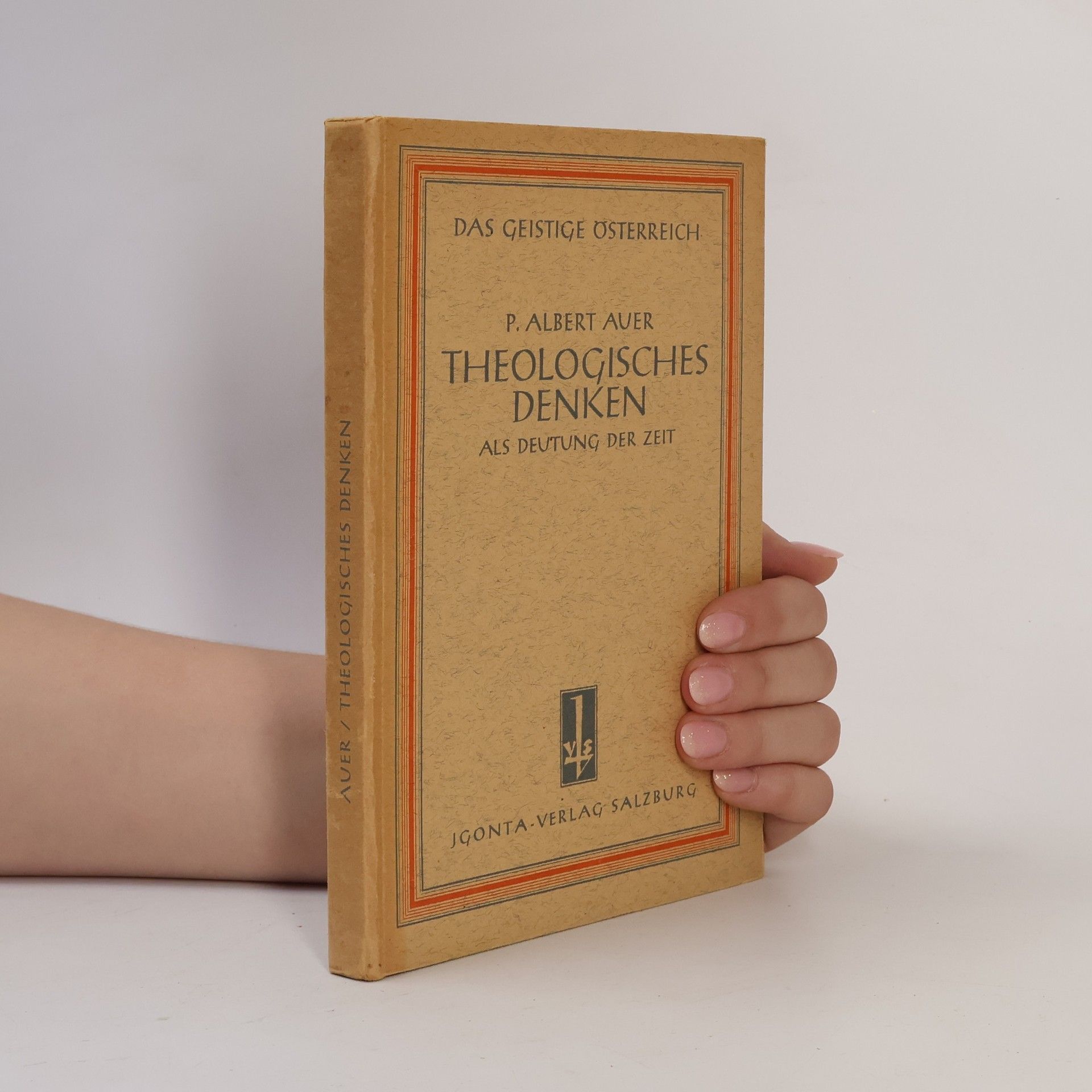 Albert Auer Theologisches denken als deutung der zeit