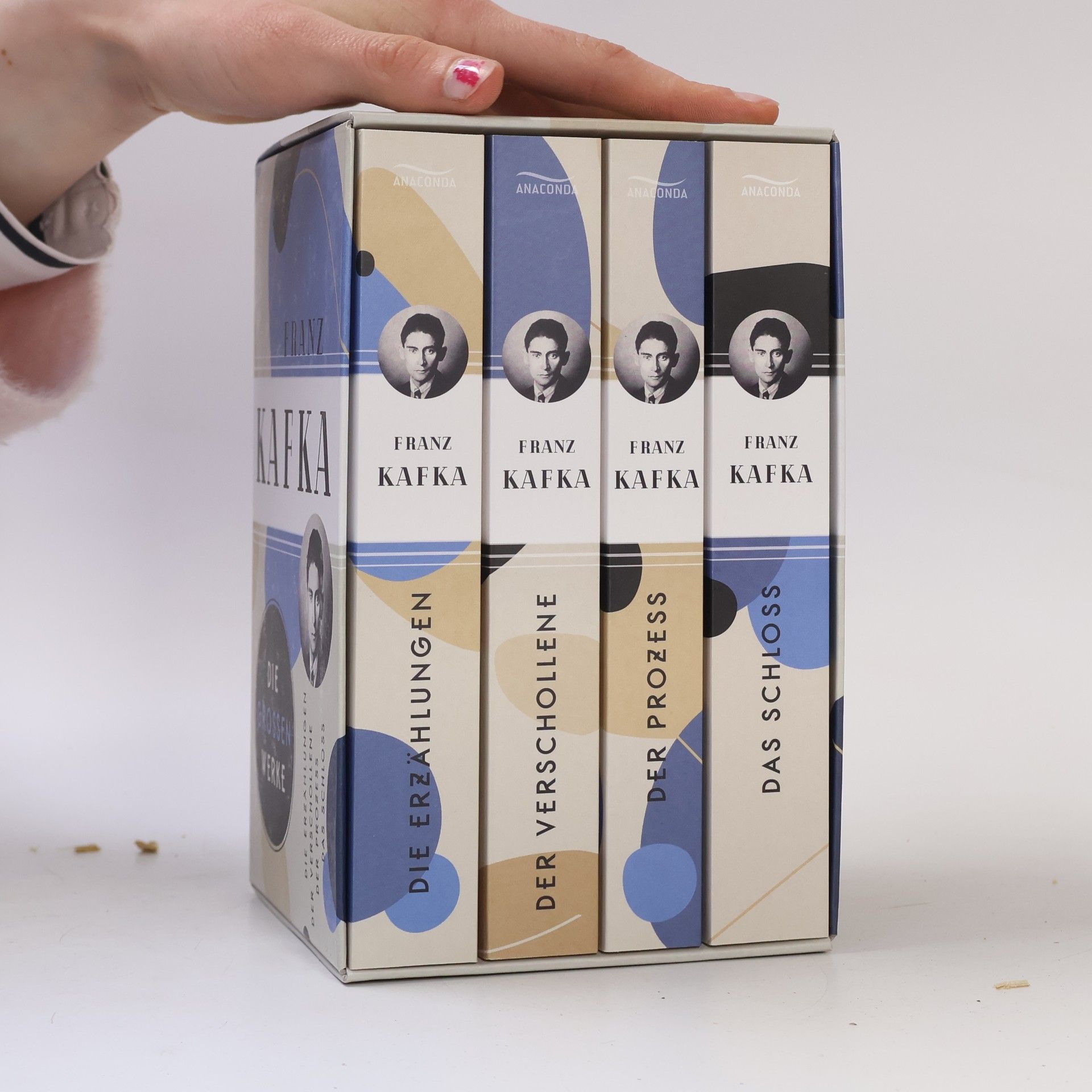 Franz Kafka Franz Kafka, Die großen Werke (Die Erzählungen - Der Verschollene - Der Prozess - Das Schloss) (4 Bände im Schuber)