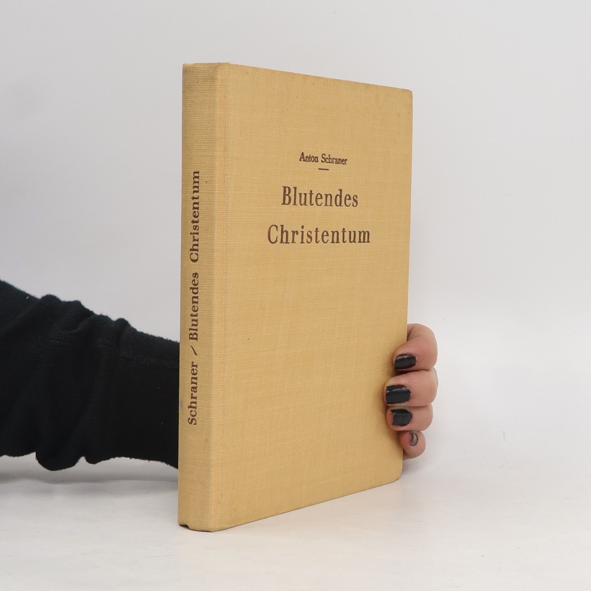 Anton Schraner Blutendes Christentum