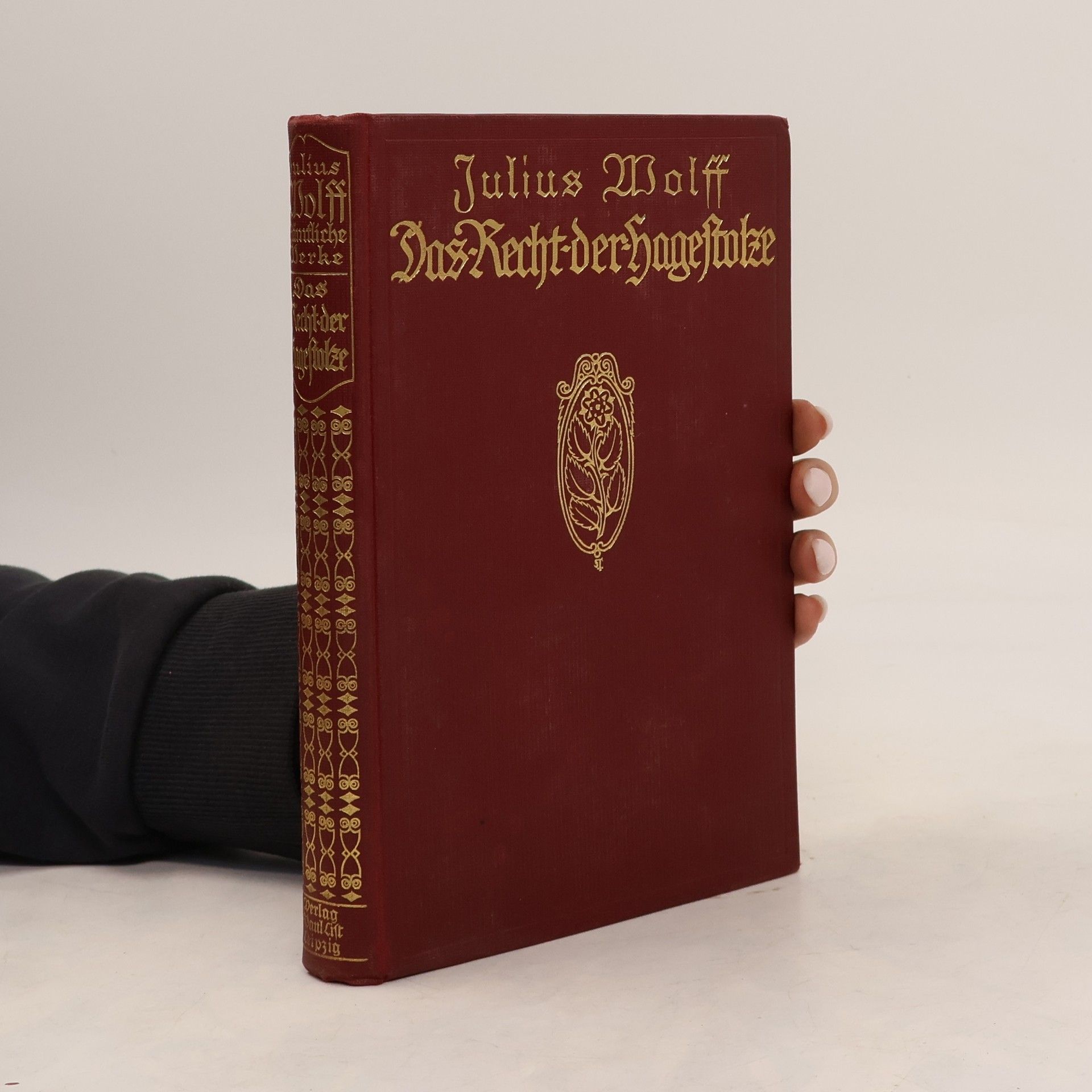 Julius Wolff Das Recht der Hagestolze