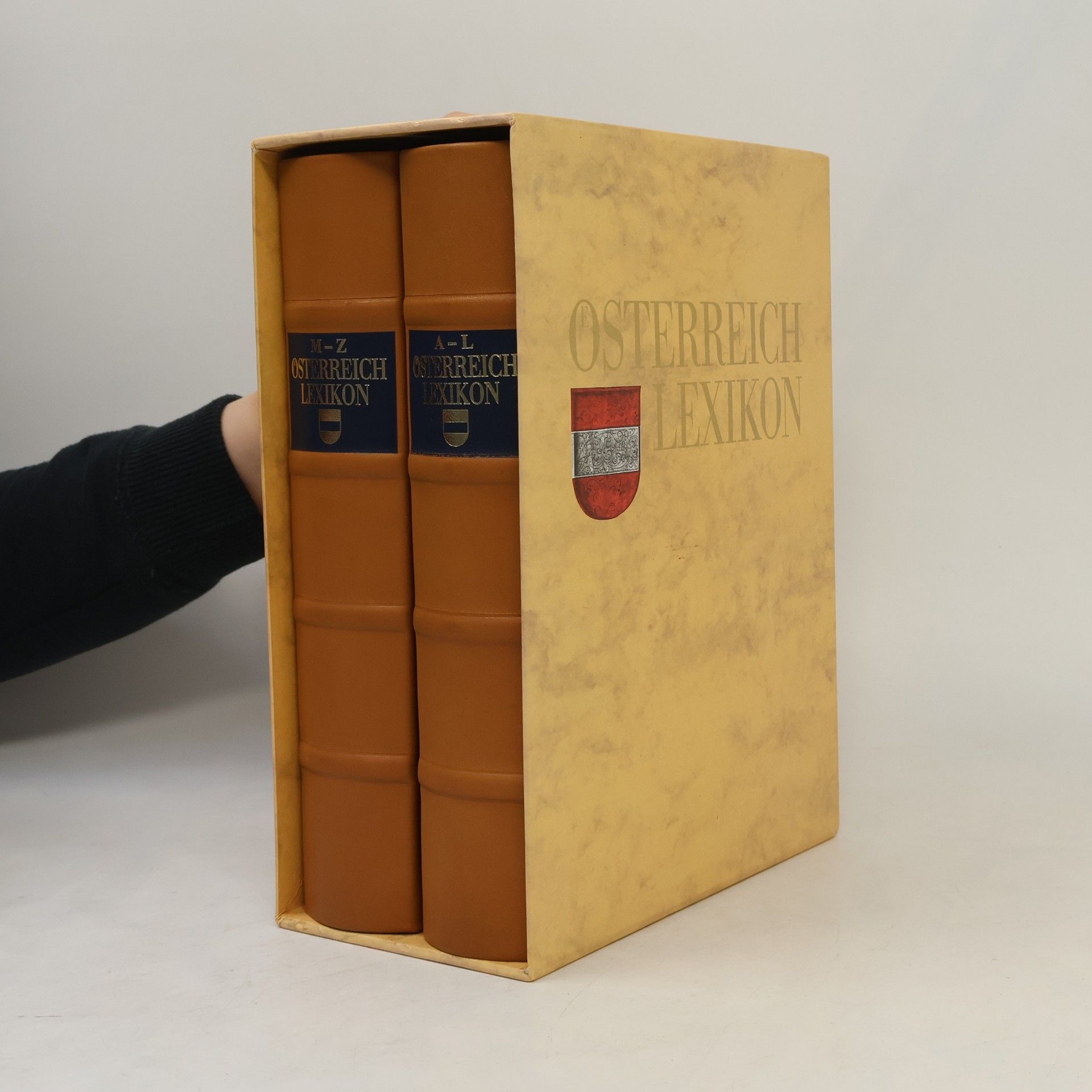 Collectif d'auteurs Osterreich Lexikon I-II A-L, M-Z (2 svazky)