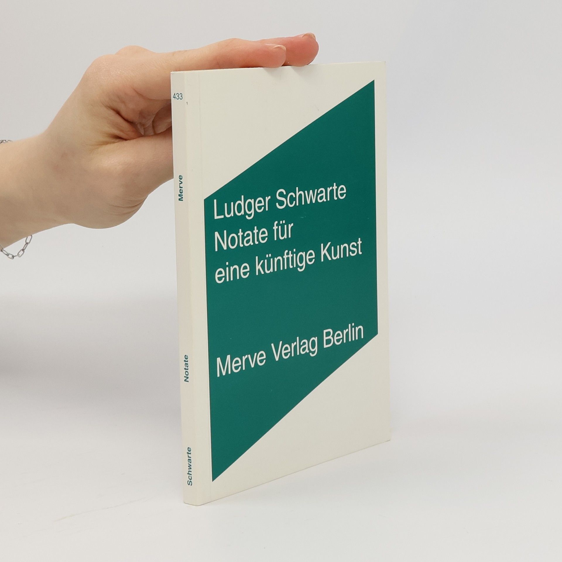 Ludger Schwarte Notate für eine künftige Kunst