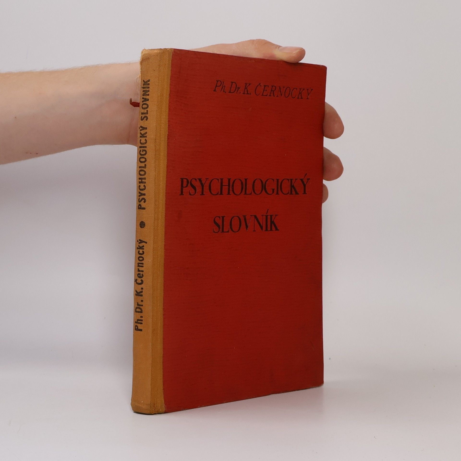 Karel Černocký Psychologický slovník