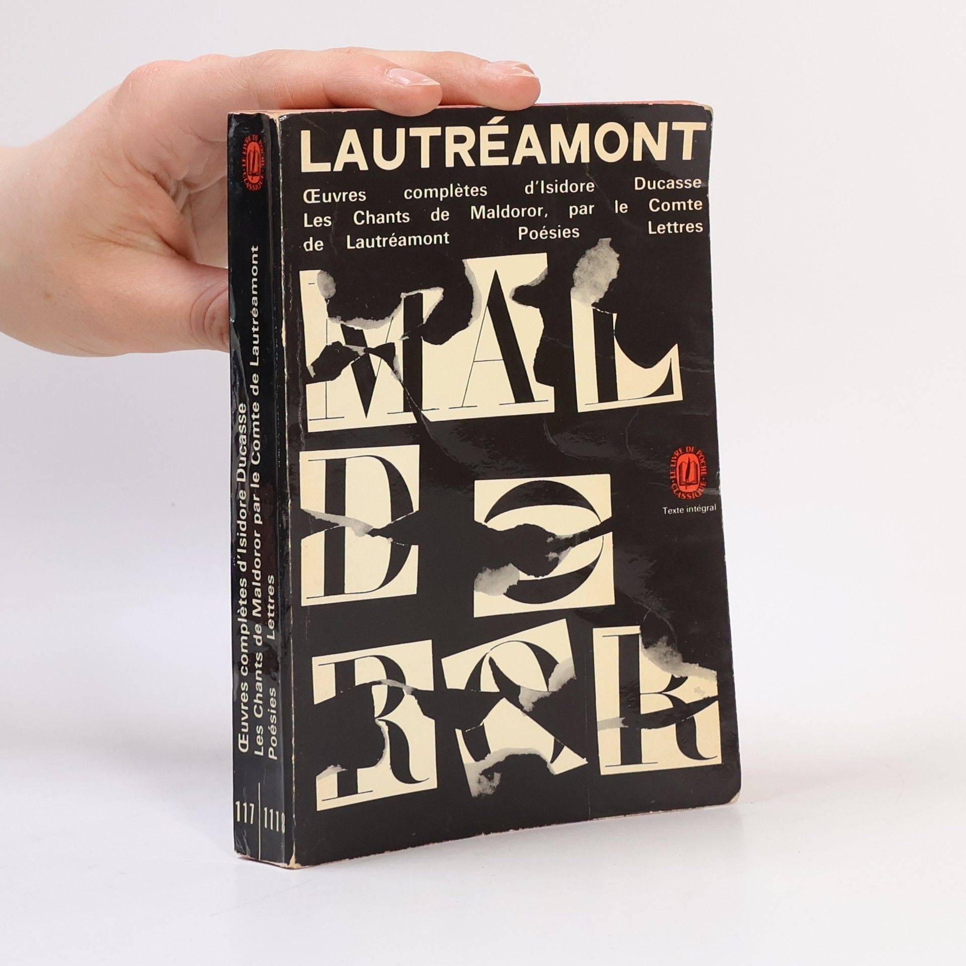 Isidore Ducasse Oeuvres Completes d'Isidore Ducasse