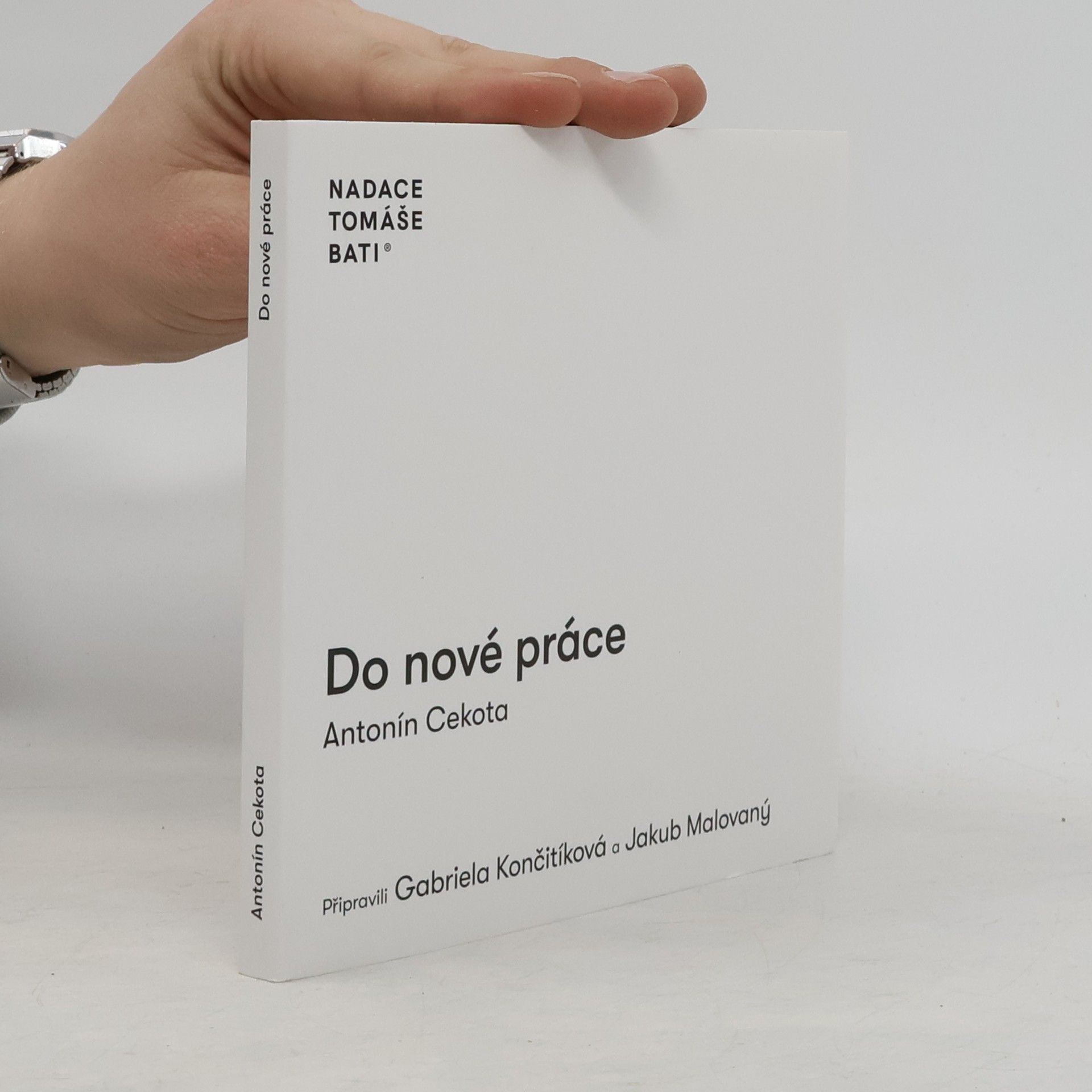 Antonín Cekota Do nové práce