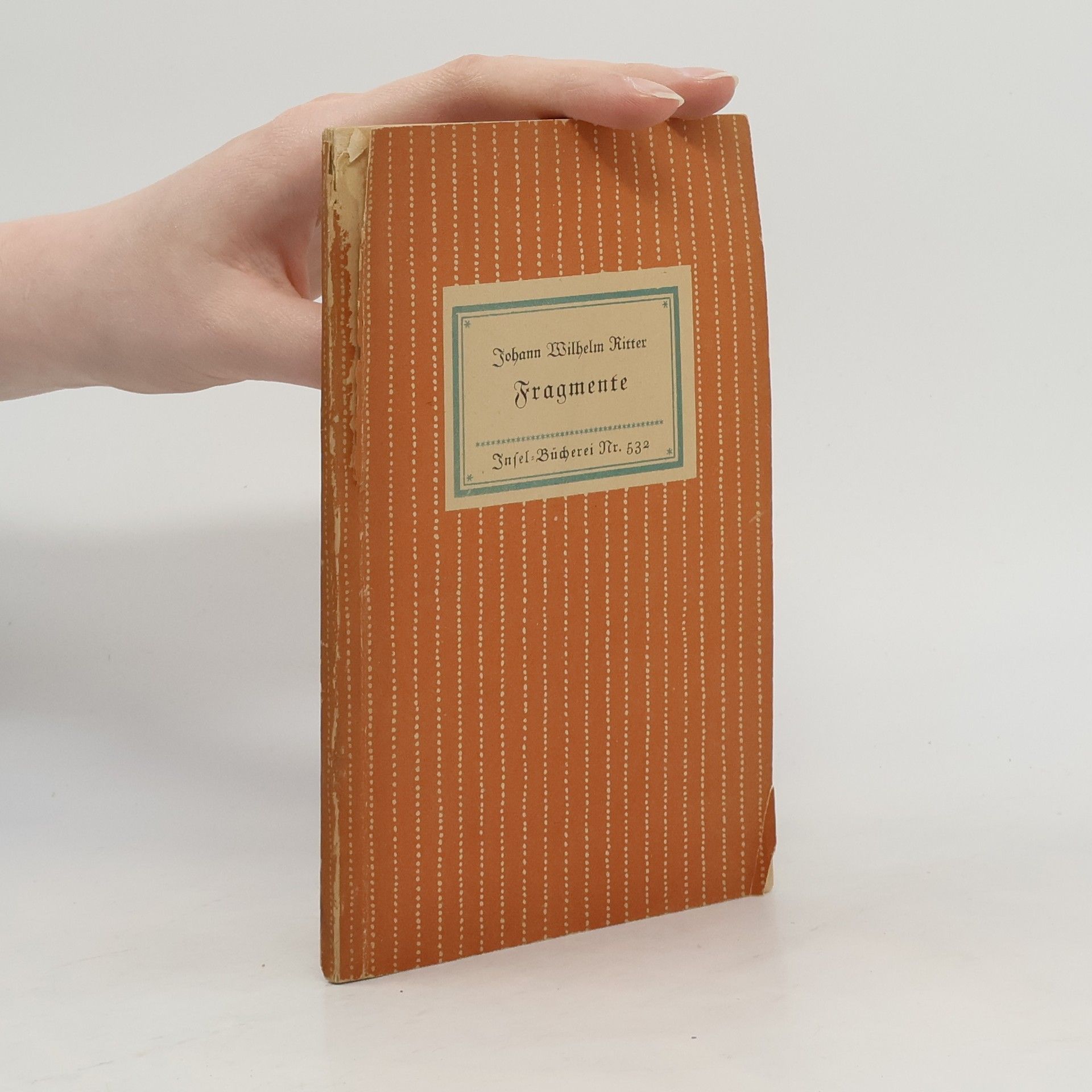 Johann Wilhelm Ritter Fragmente. Nr.532