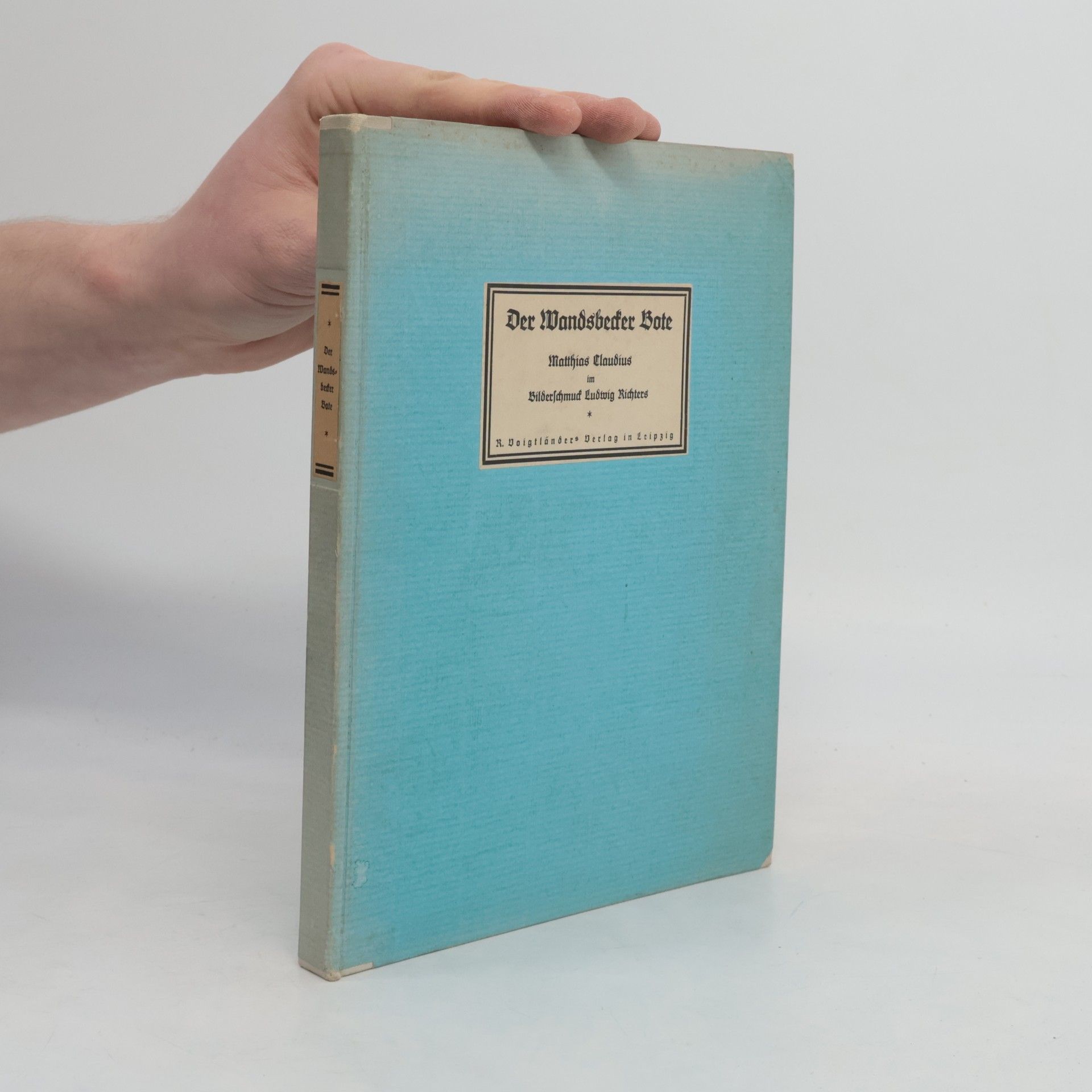 Matthias Claudius Der Wandsbecker Bote