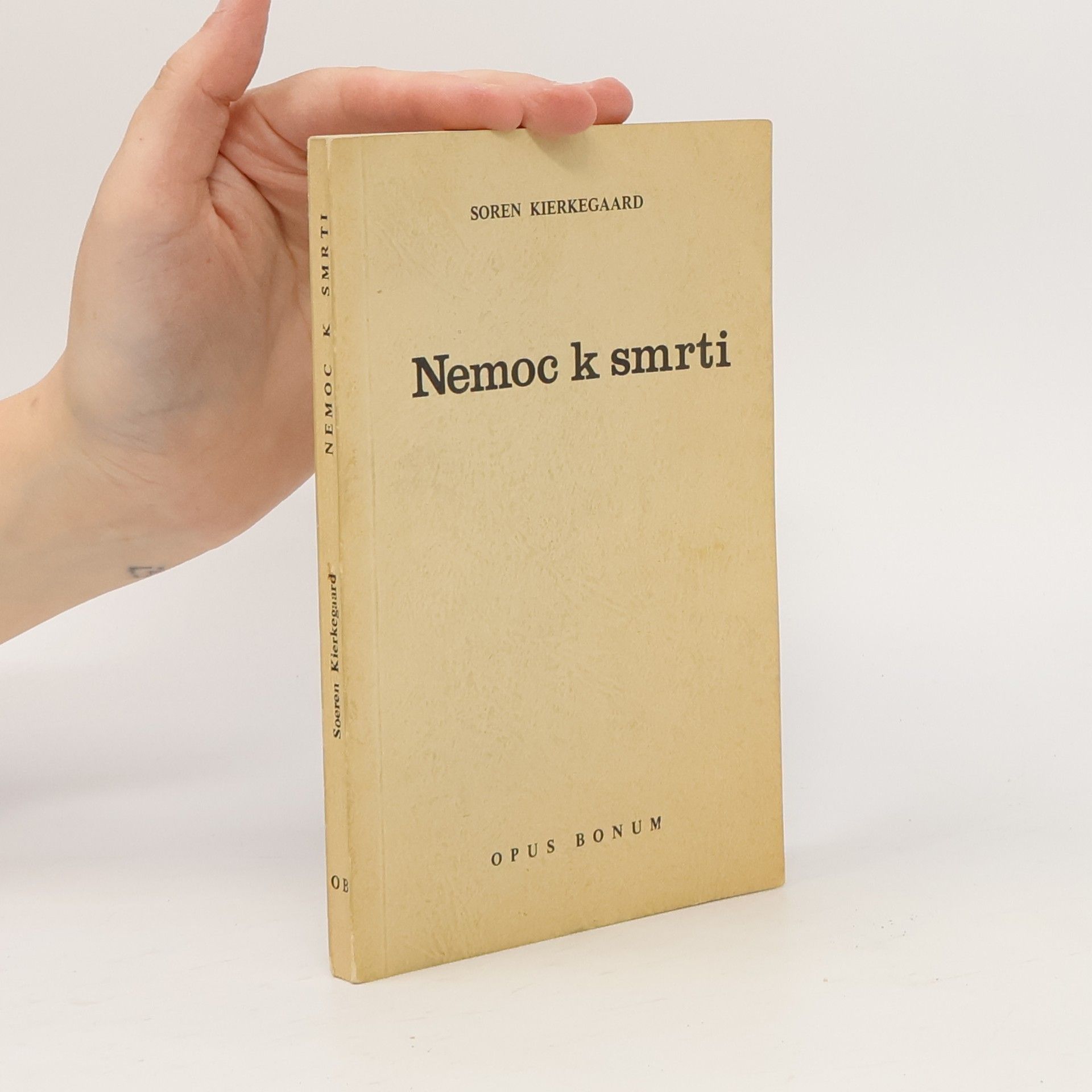 Søren Kierkegaard Nemoc k smrti