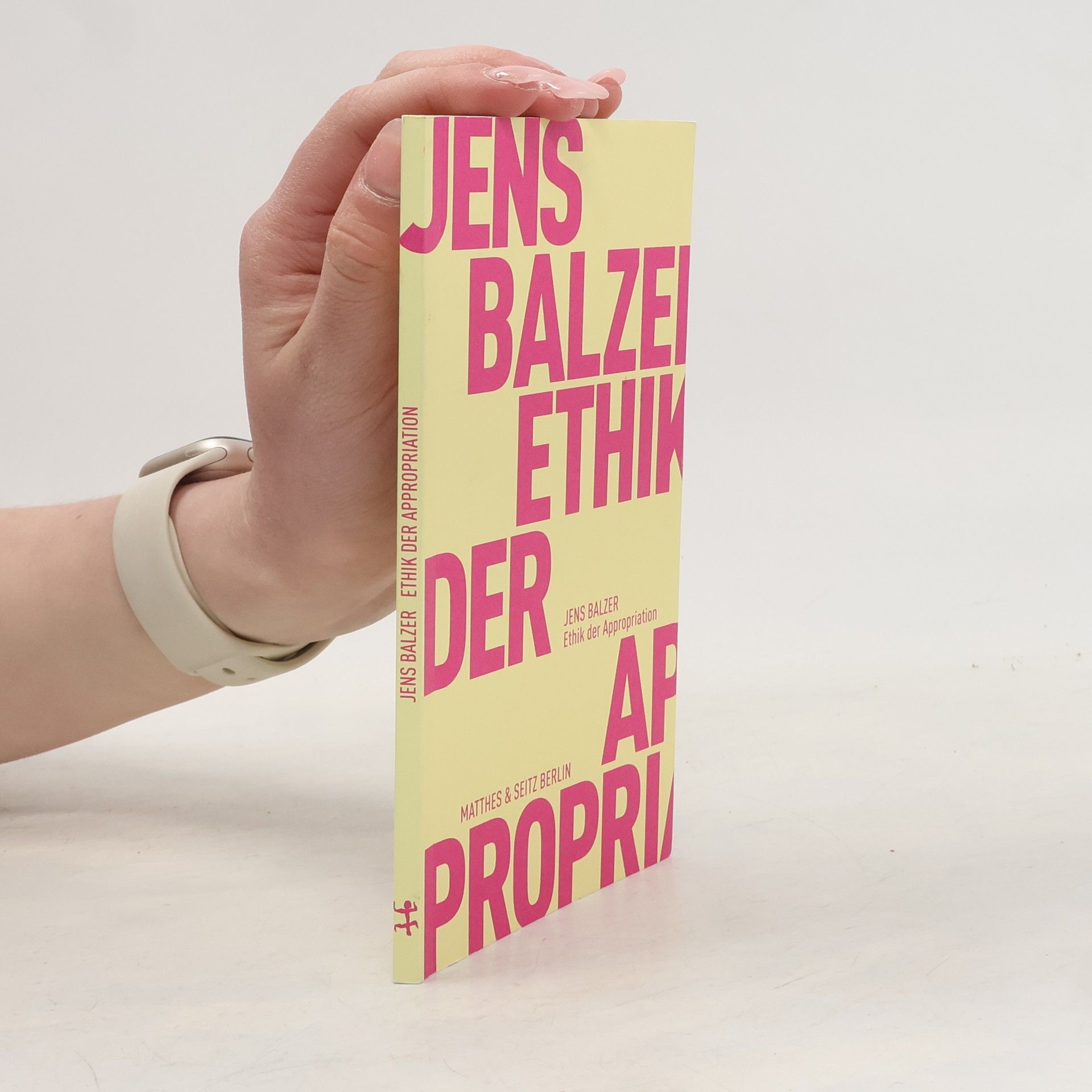 Jens Balzer Ethik der Appropriation