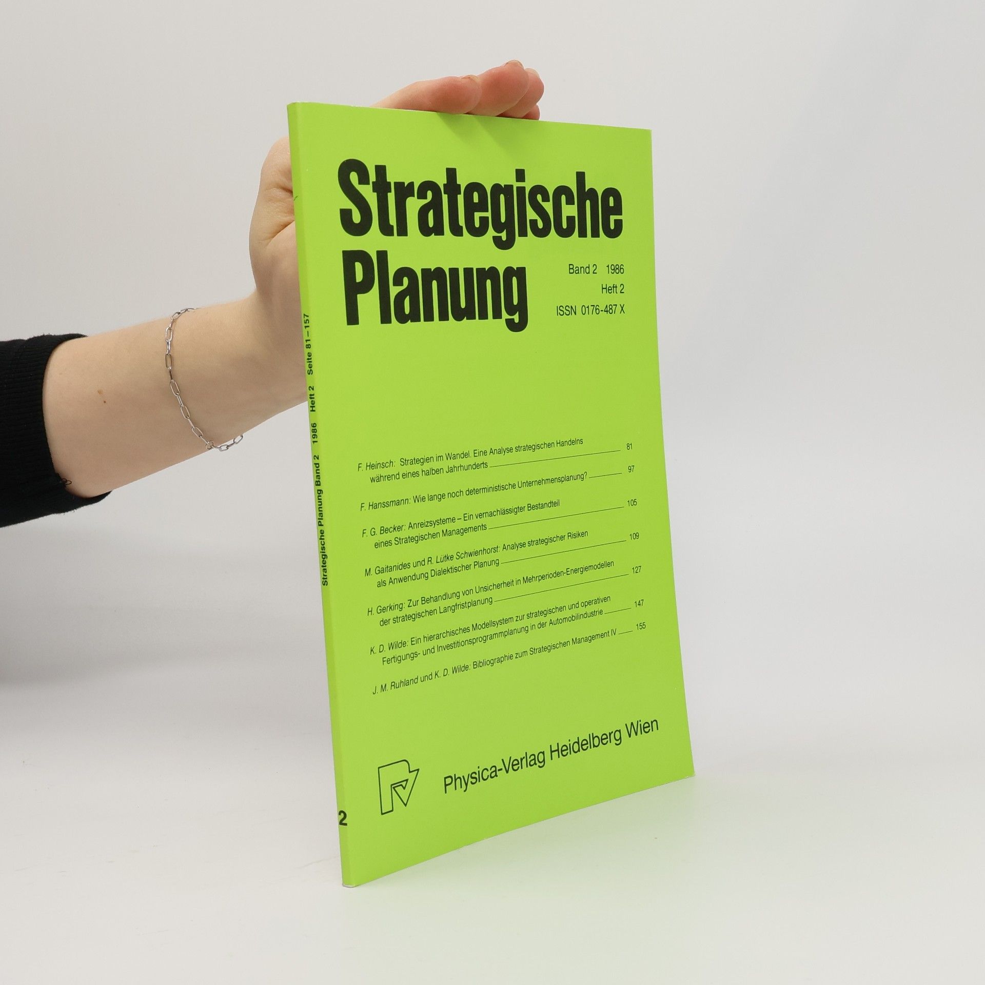 Jörg Link Organisation der strategischen Planung