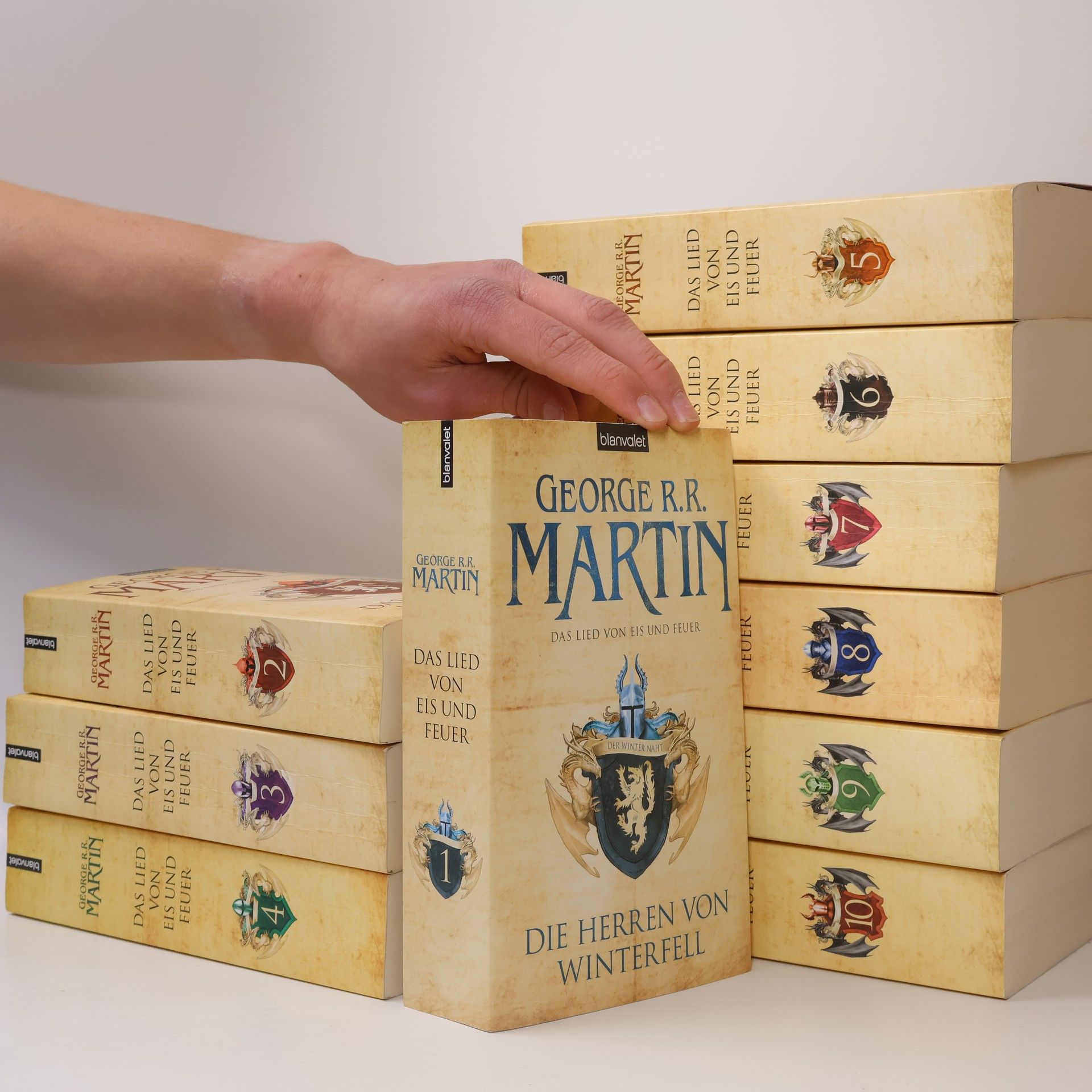 George R. R. Martin Die Herren von Winterfell. Bänden 1-10