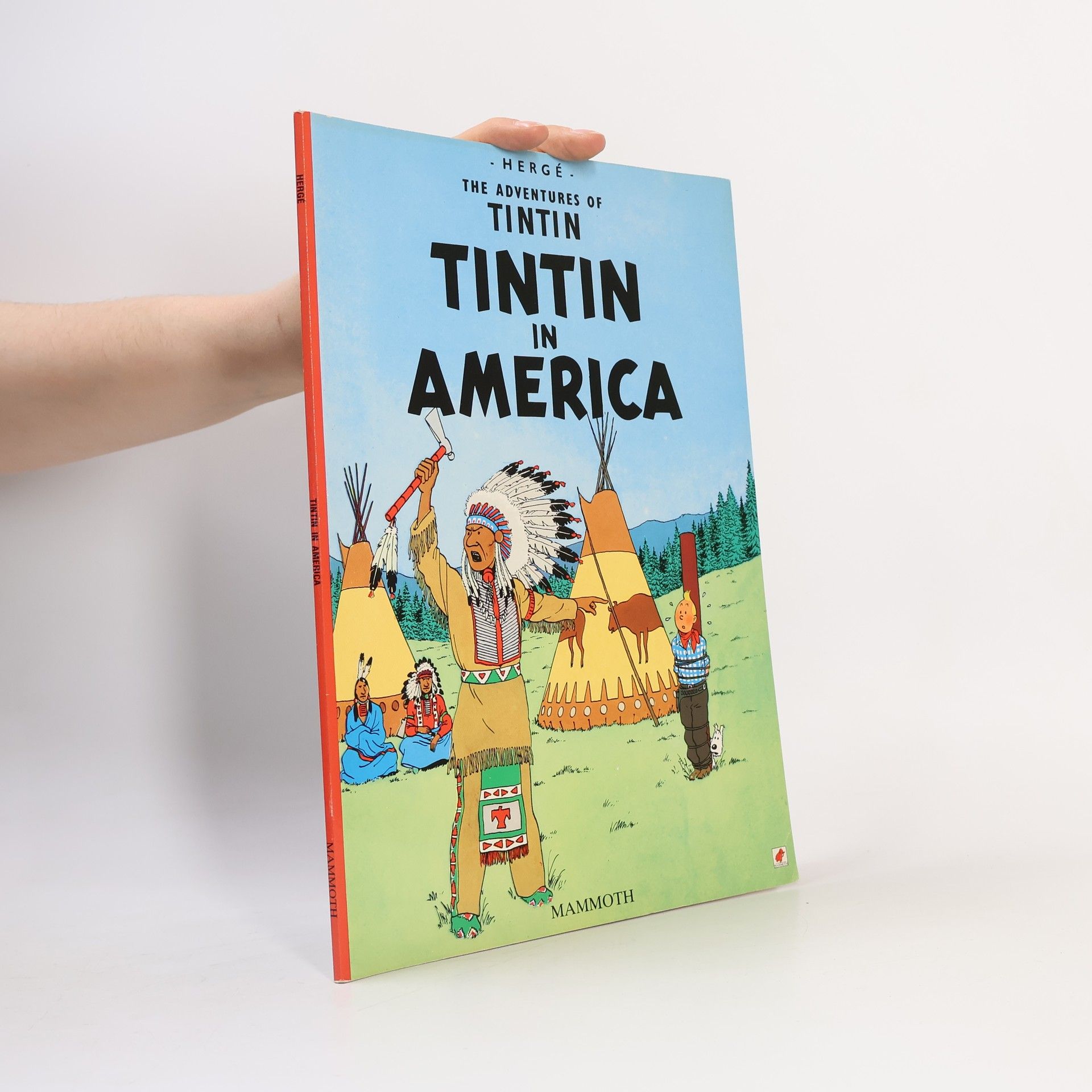 Hergé Tintin in America