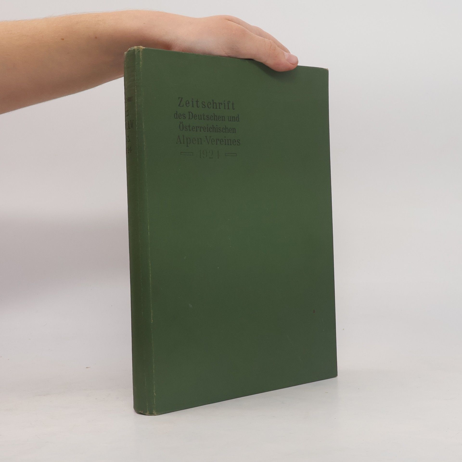Hanns Barth Zeitschrift des Deutschen und Österreichischen Alpenvereins 55