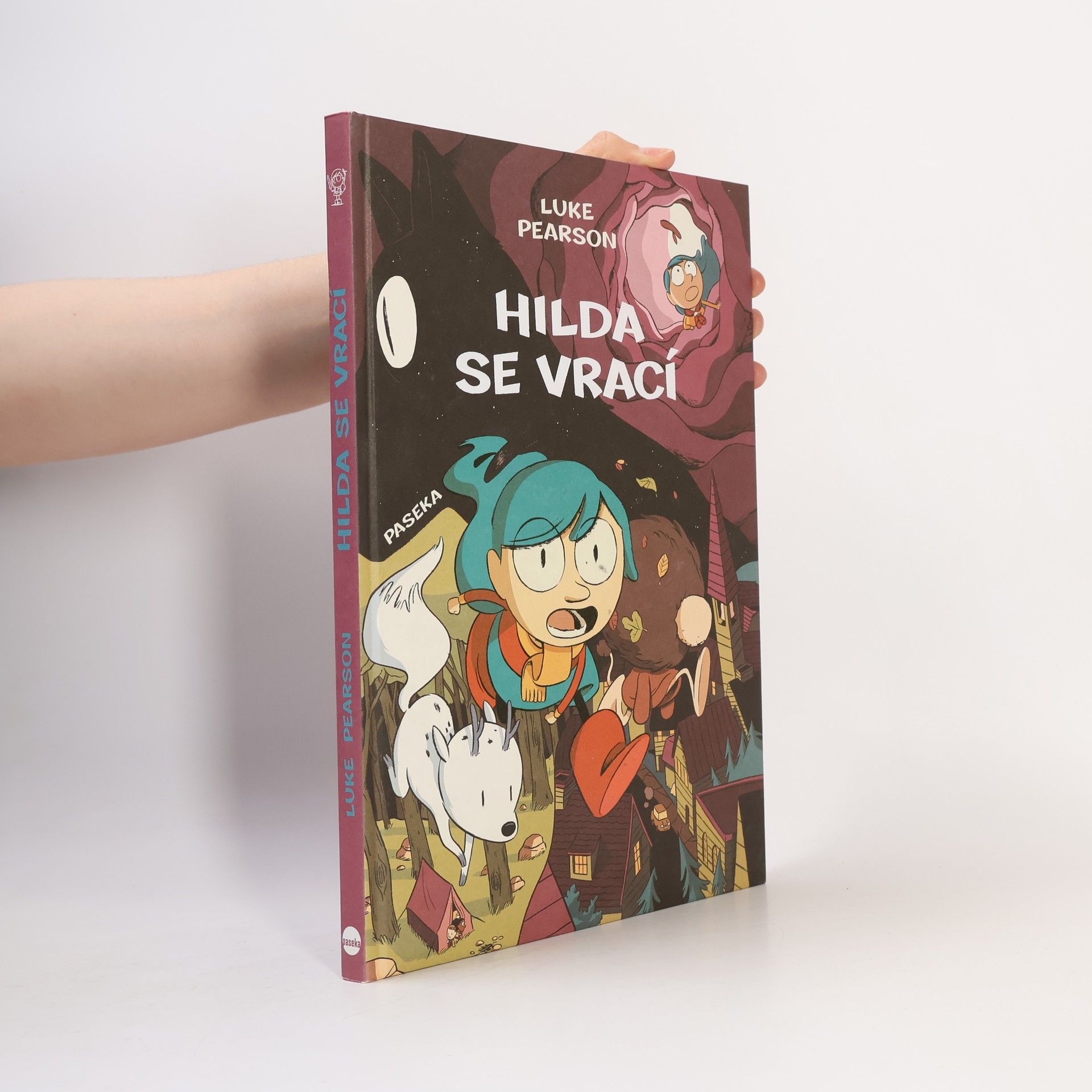 Luke Pearson Hilda a ptačí slavnost. Hilda a černý pes