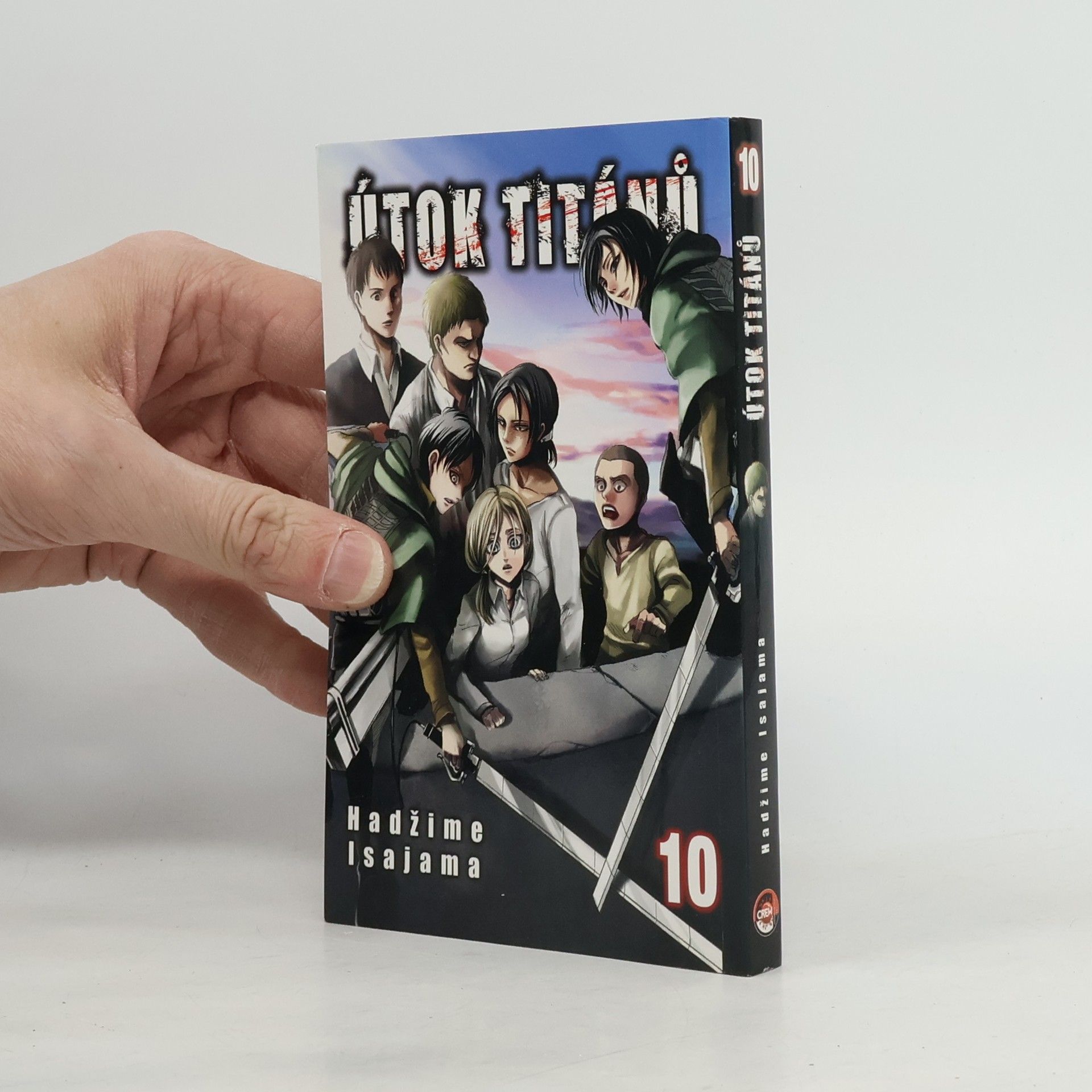 Hajime Isayama Útok titánů. 10