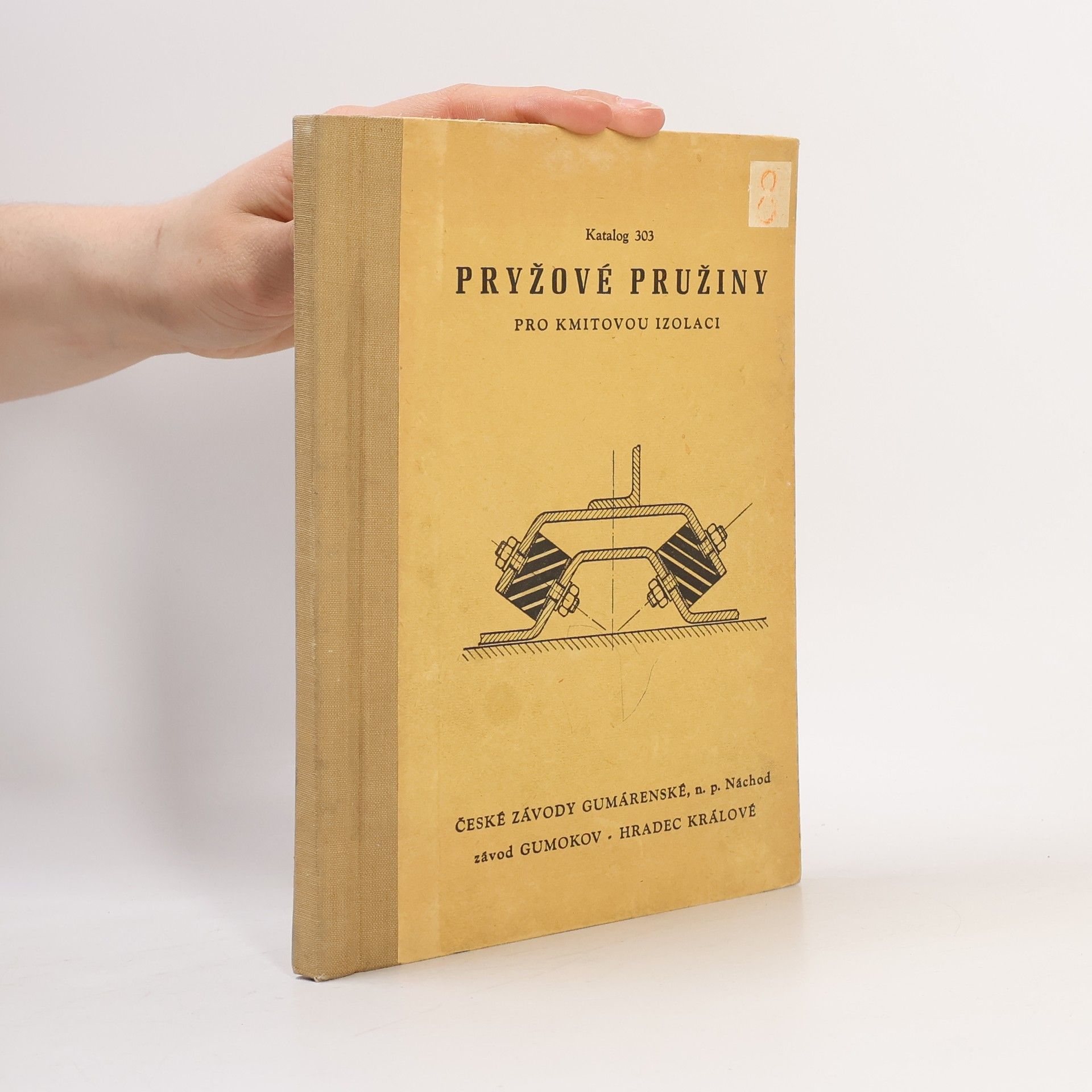 Kolektiv autorů Pryžové pružiny pro kmitovou izolaci