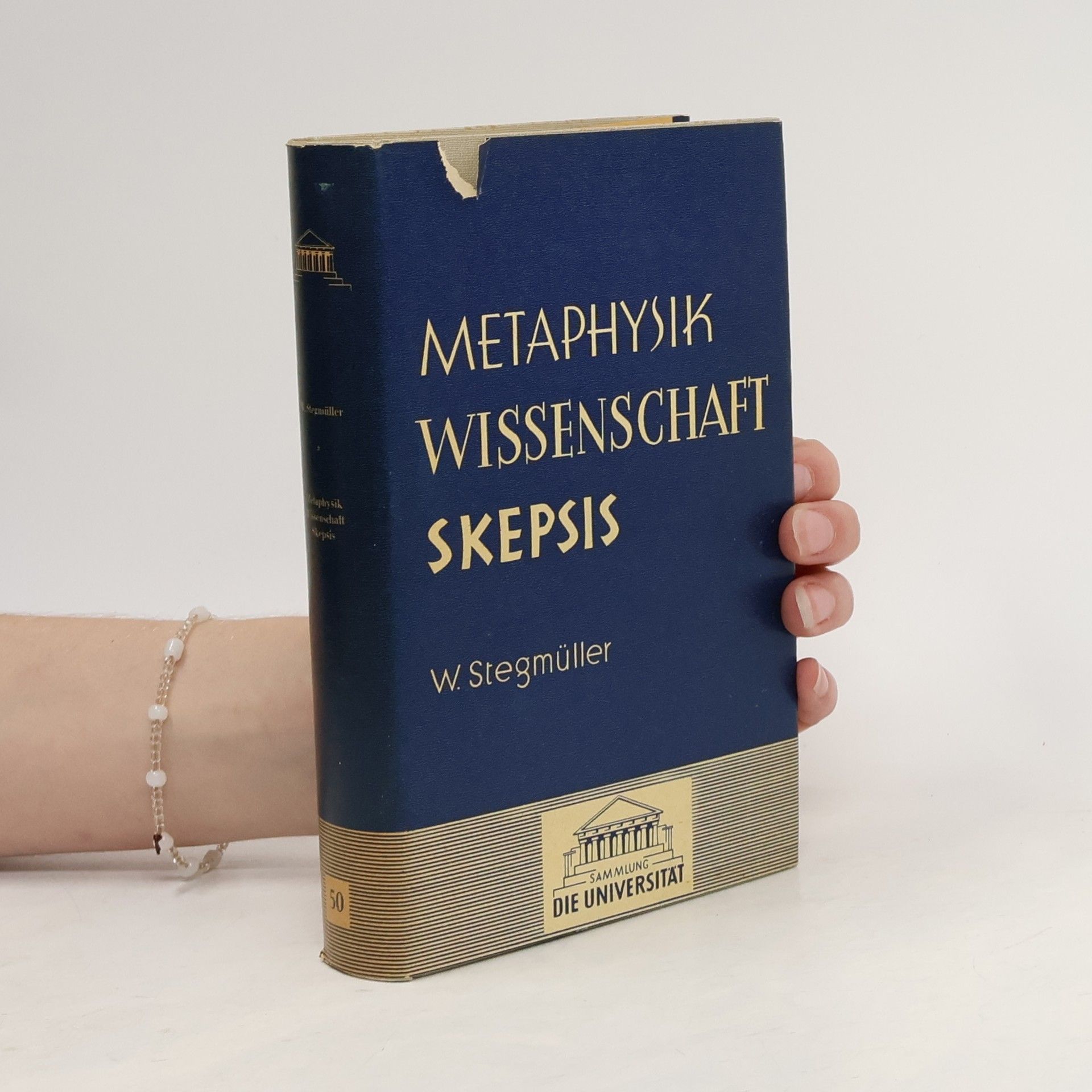 Wolfgang Stegmüller Metaphysik Wissenschaft. Skepsis