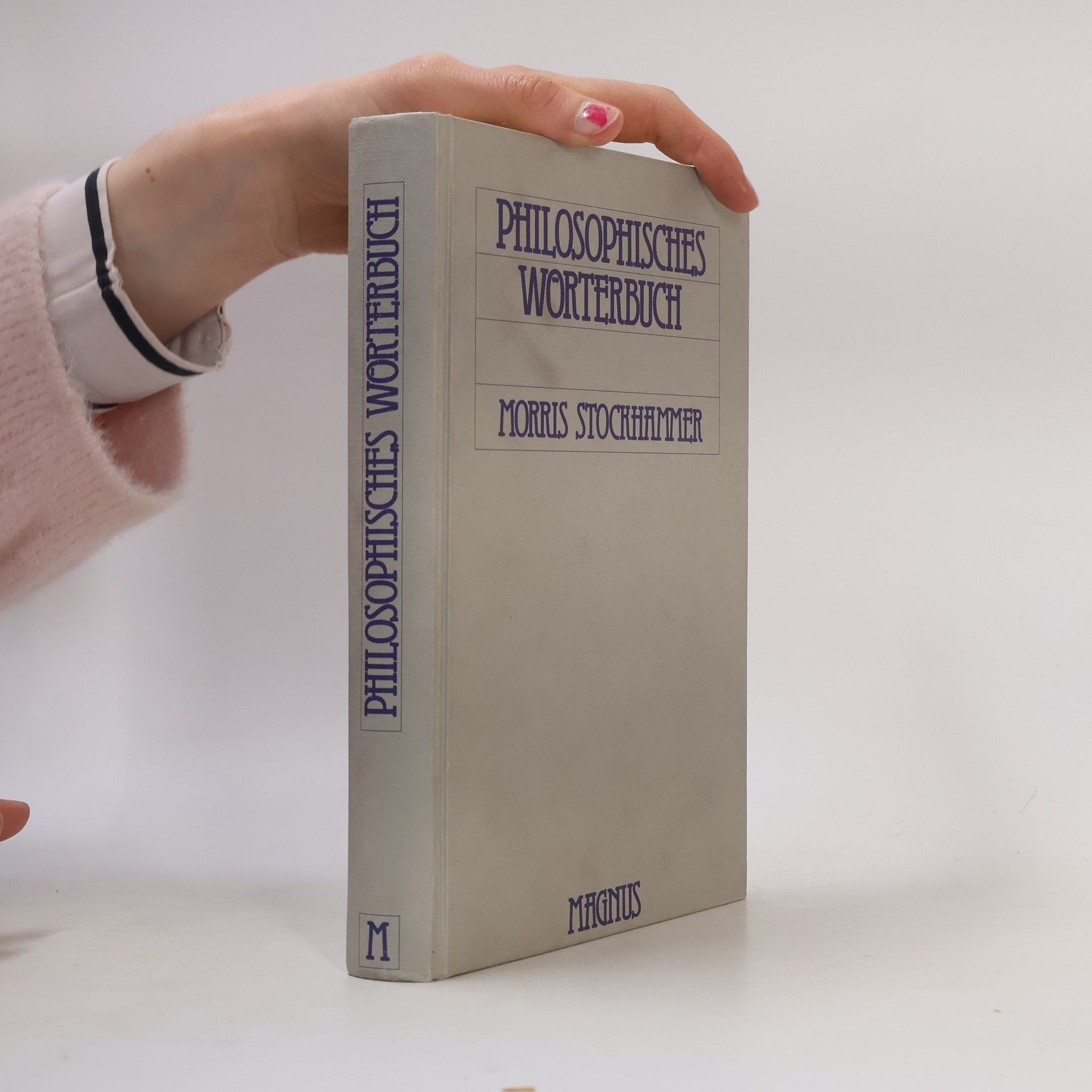 Morris Stockhammer Philosophisches Worterbuch