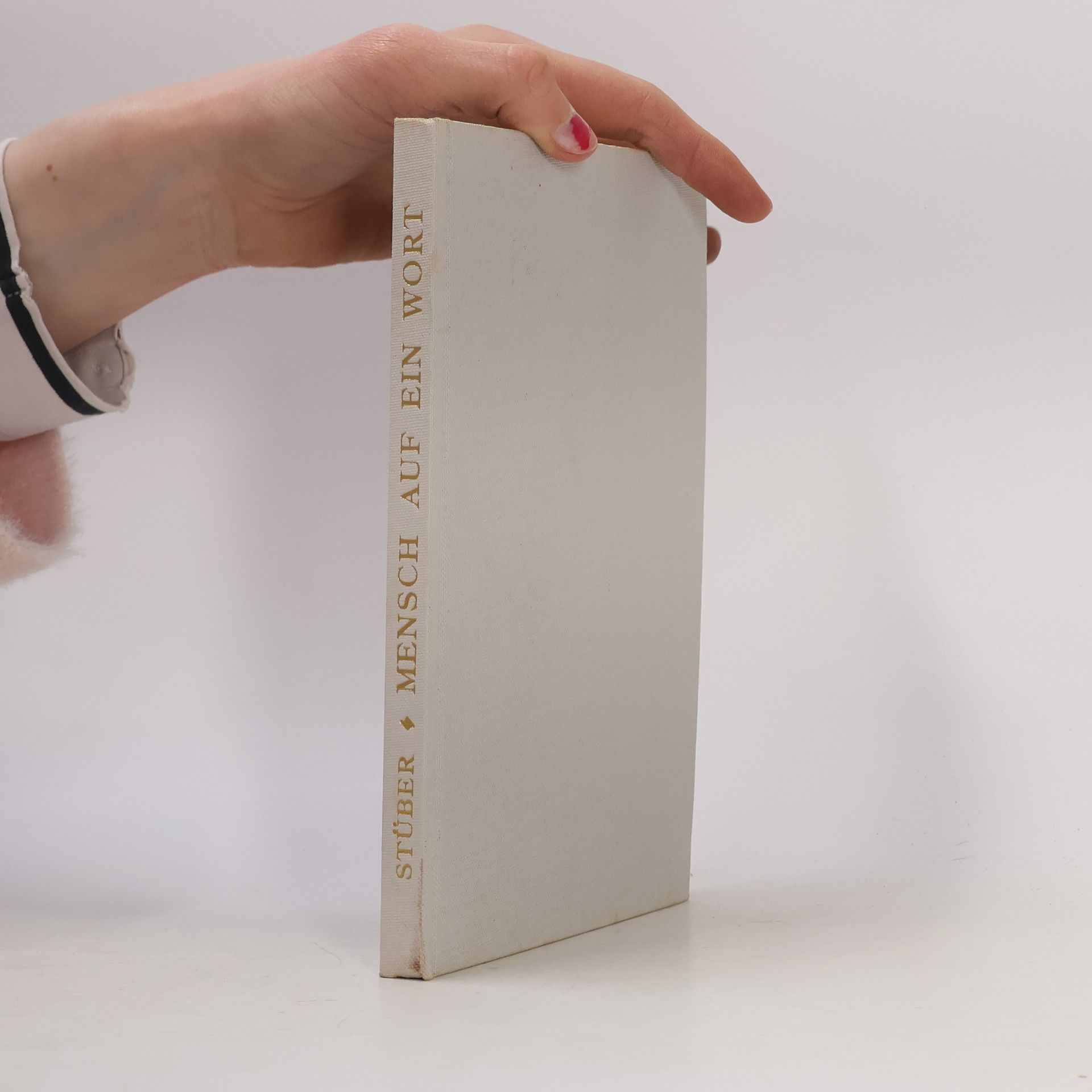 Fritz Stüber Mensch auf ein Wort