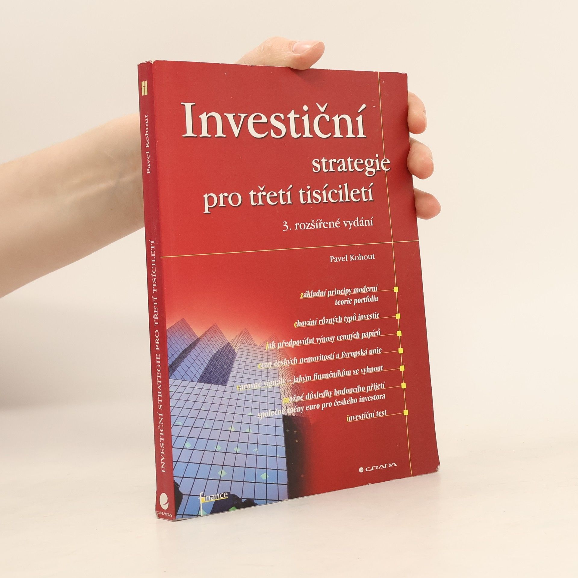 Pavel Kohout Investiční strategie pro třetí tisíciletí