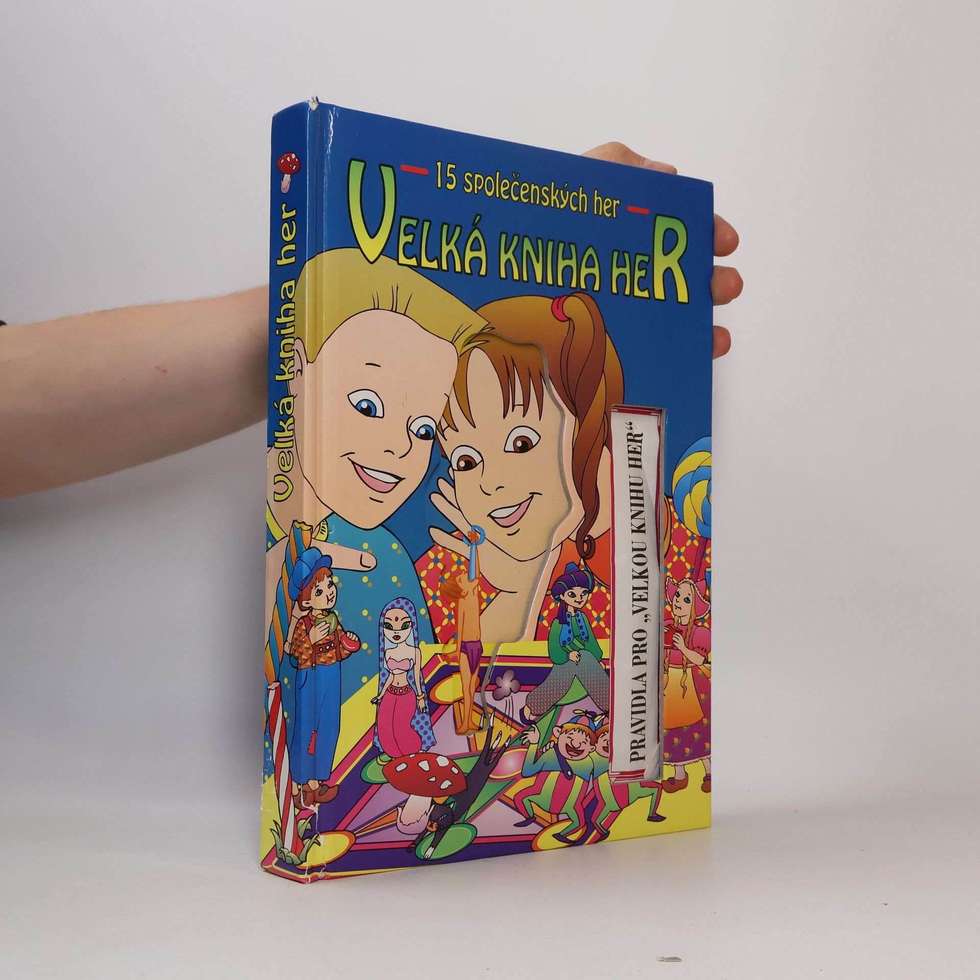 Various authors Velká kniha her 15 společenských her