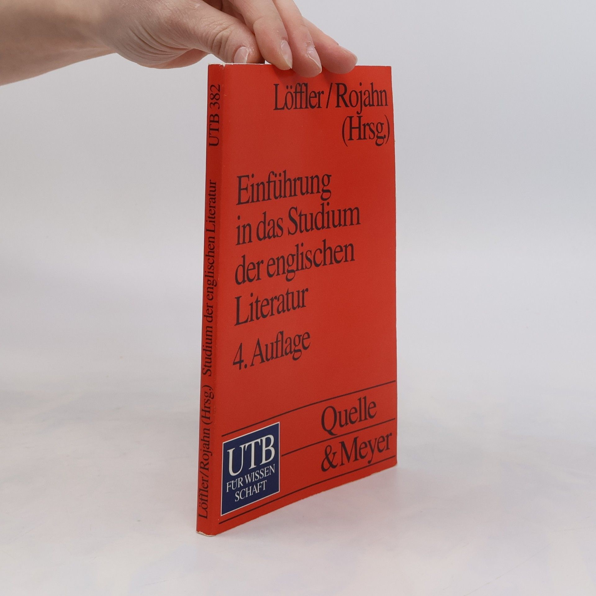 UTB - 382: Einführung in das Studium der englischen Literatur