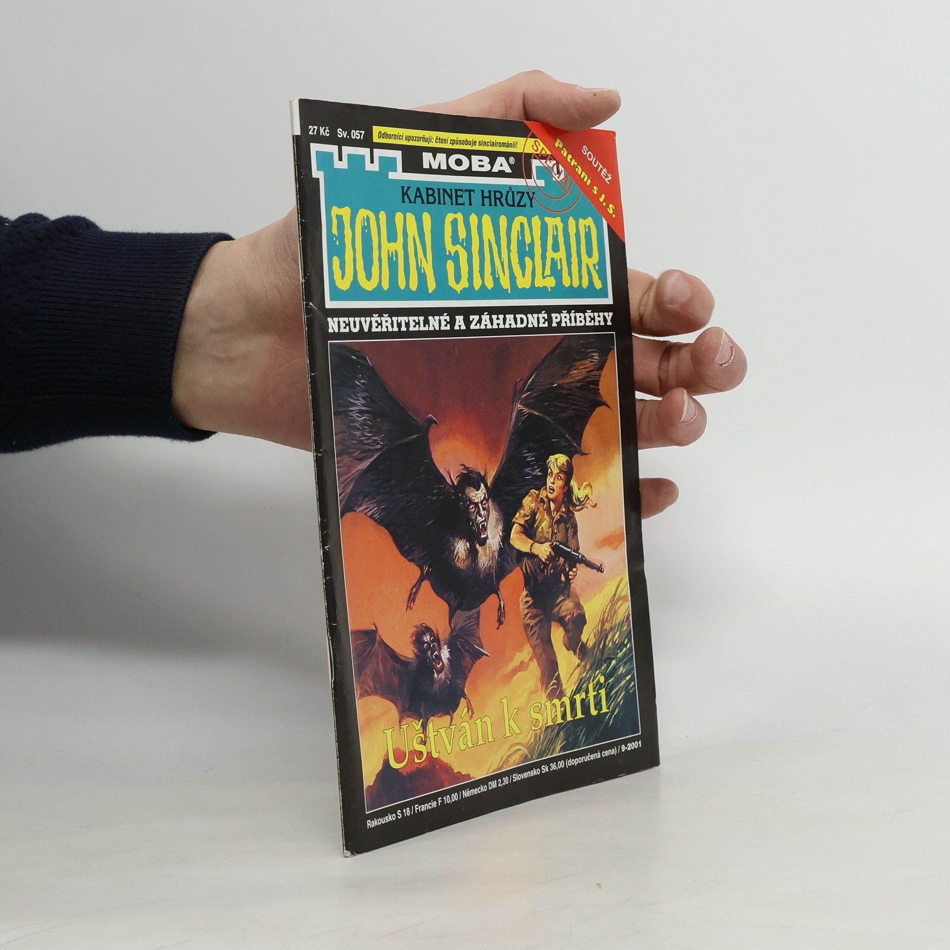 Jason Dark Uštván k smrti