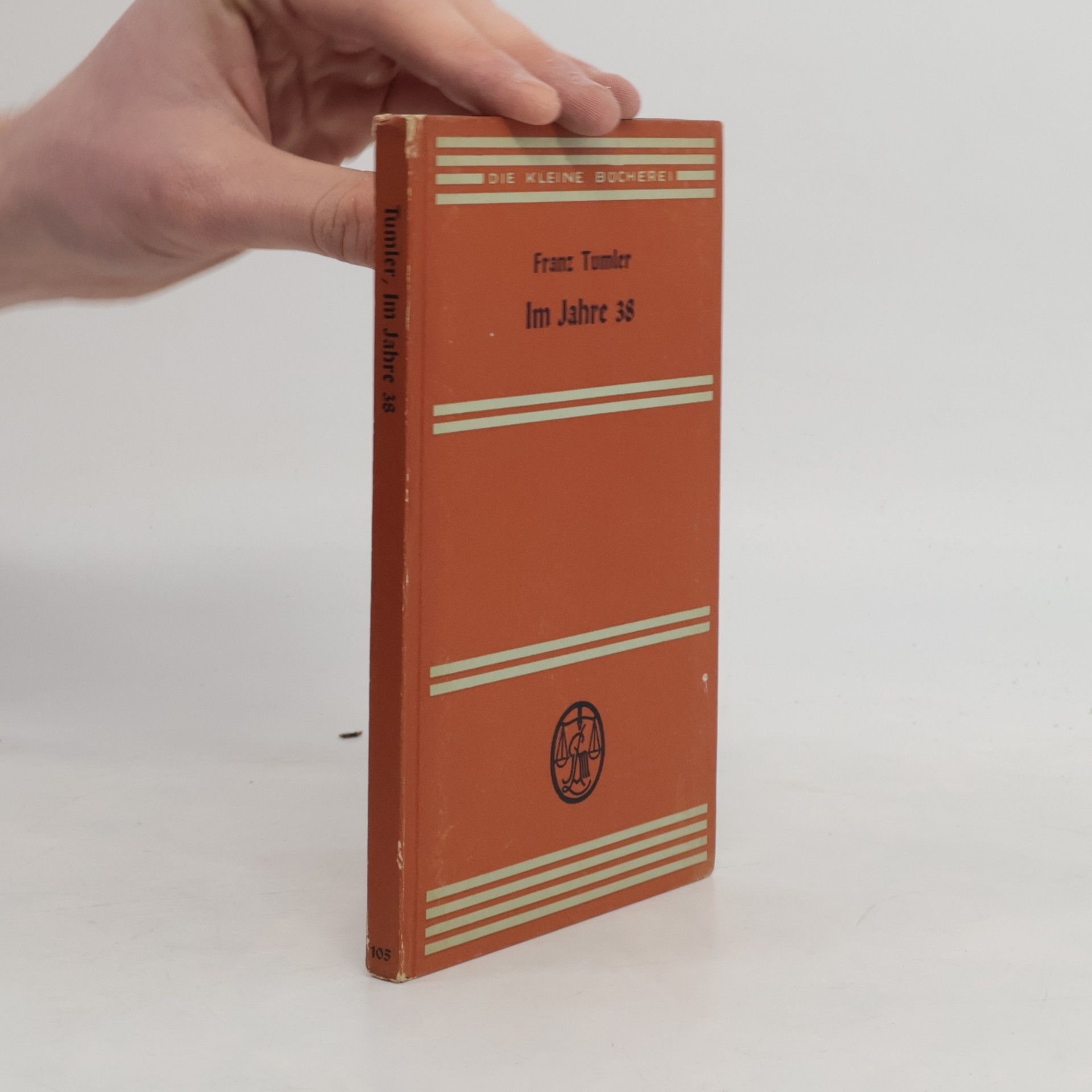 Franz Tumler Im Jahre 38